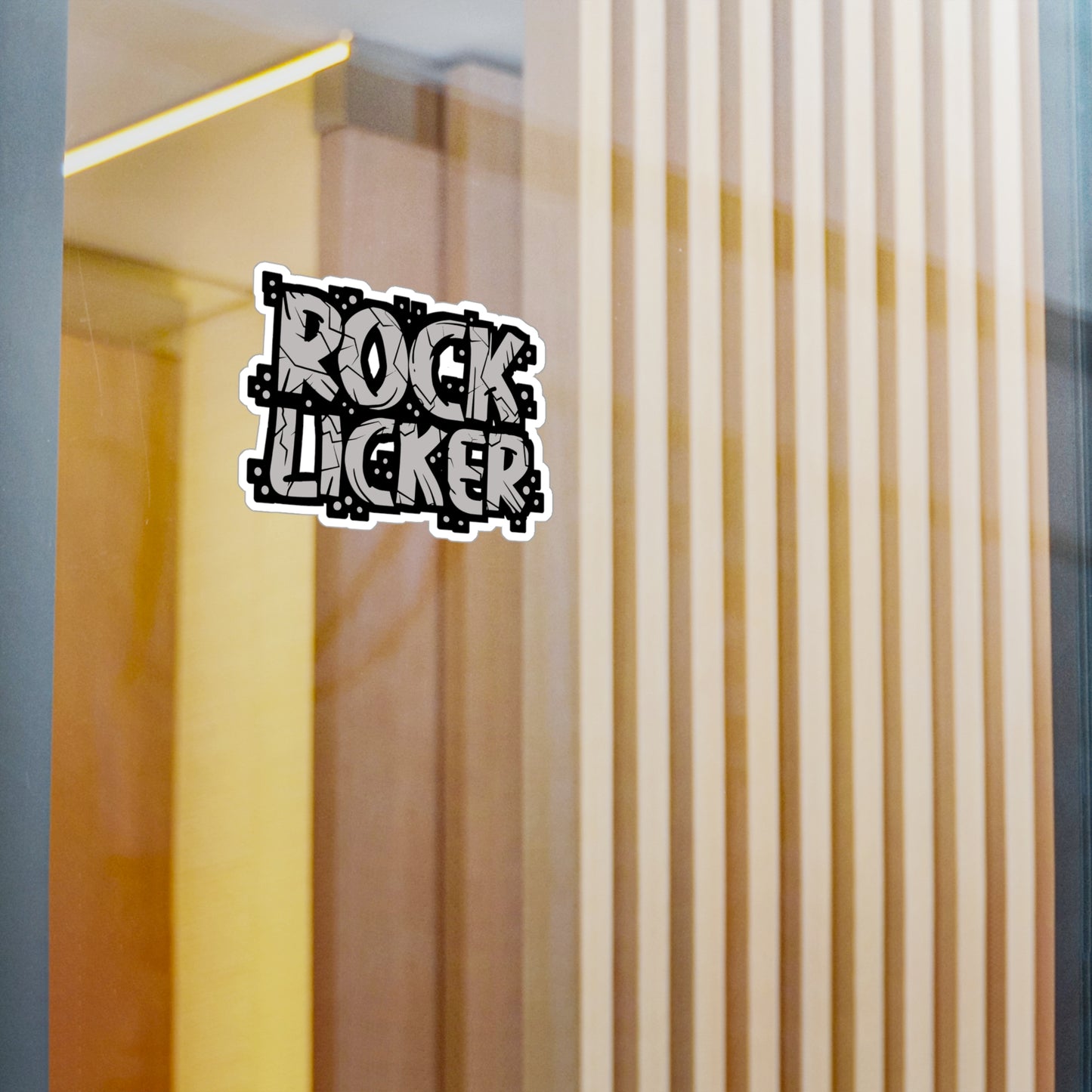 Rock Licker - Agate Sticker for Car Window Laptop Sticker. Water Bottle Sticker, Vinyl Rockhounding Decal, Rock-hunting Sticker - Agate Gift