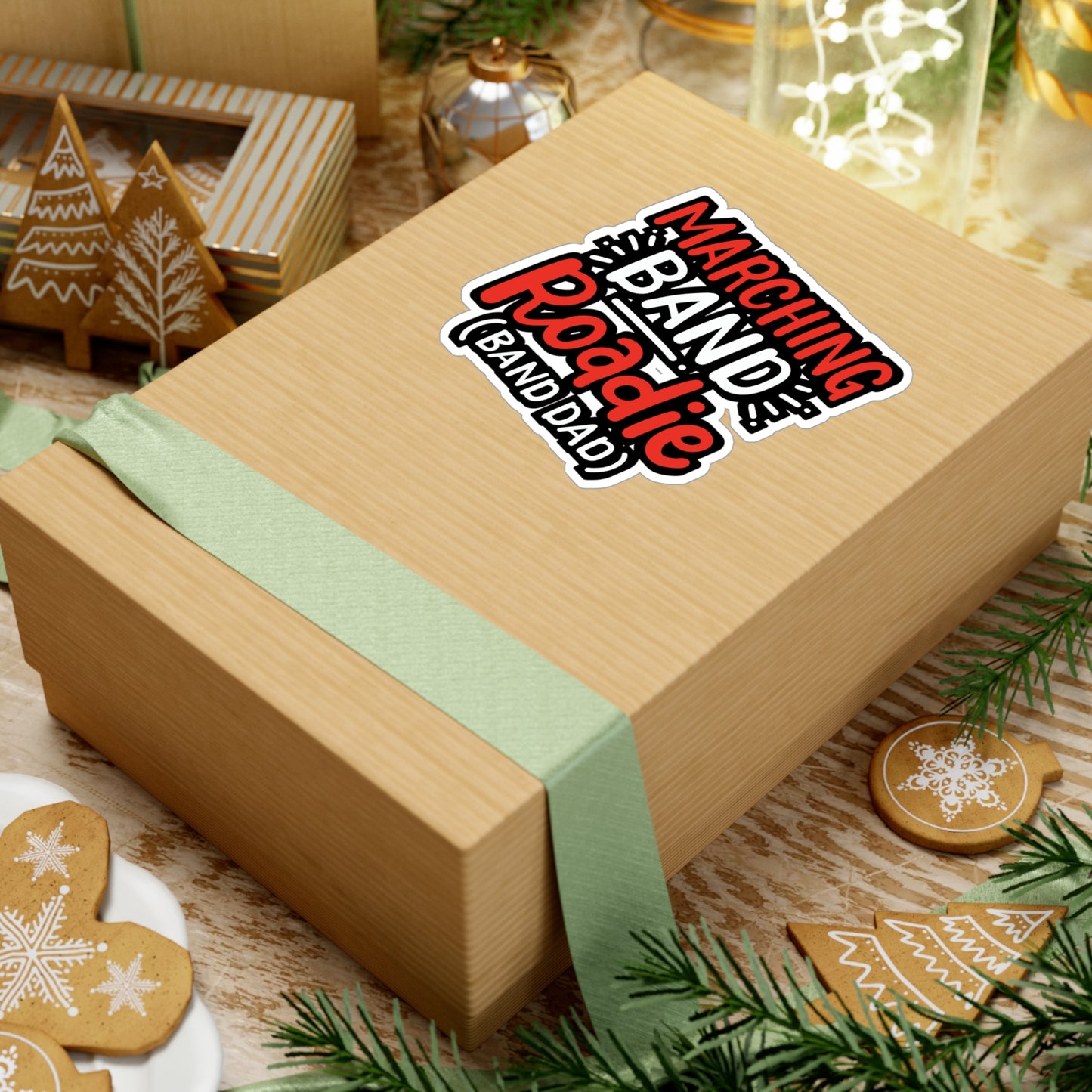 Marching Band Roadie - Marching-band Sticker for Window Laptop Sticker. Water Bottle Sticker, Vinyl Percussion Decal - Marching-band Gift