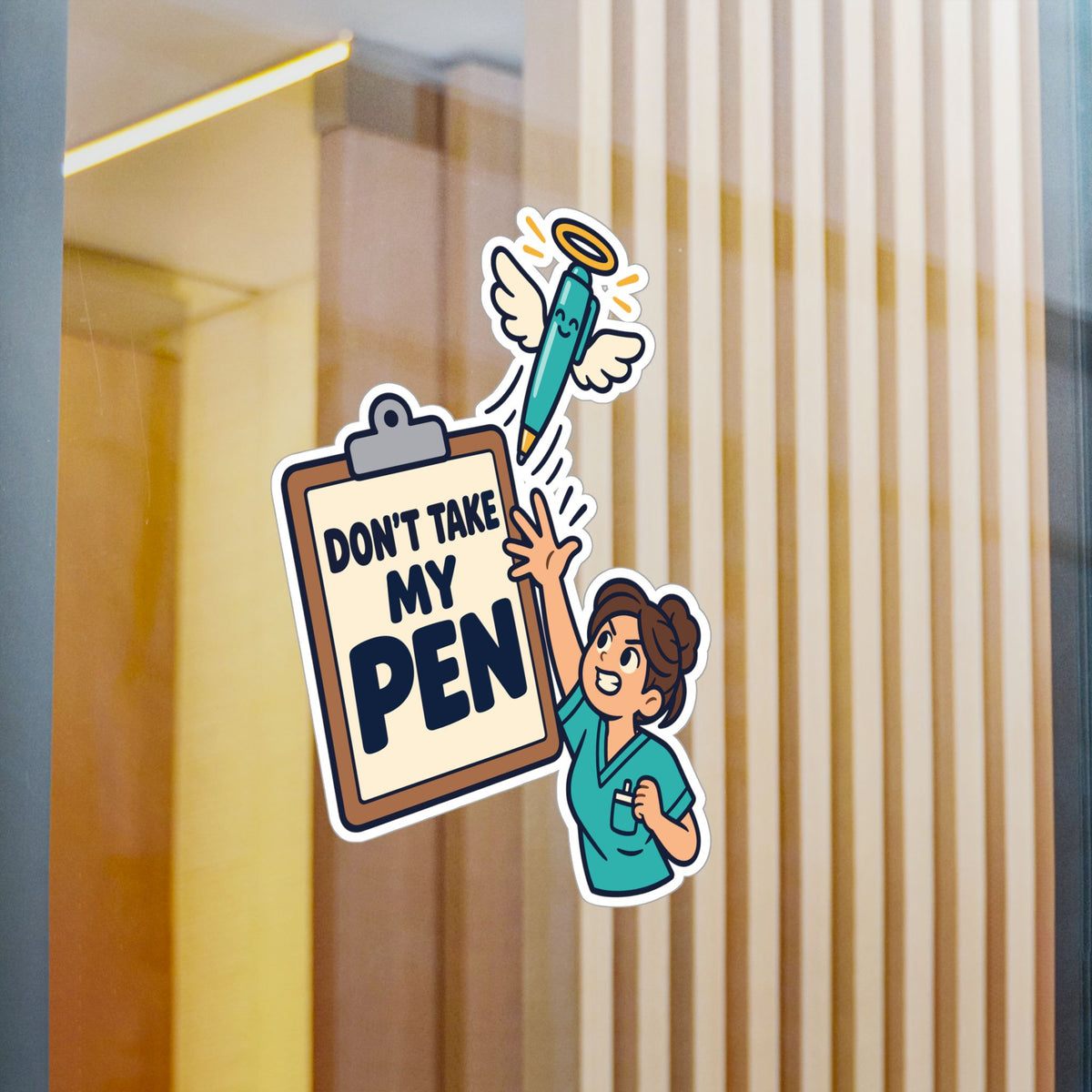 Nurse Sticker Don’t Take My Pen, Waterproof Vinyl Decals for Laptop, Water Bottle, Nursing Student Gift