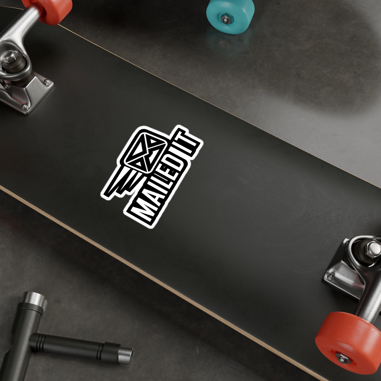 Mailed it - Postal worker Sticker for Wall, Laptop, Window, Truck, Car Postal worker Gift Vinyl Funny postal worker Decal Sticker