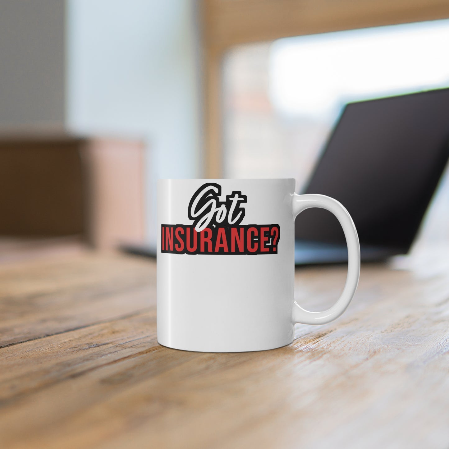 Got Insurance - Insurance-agent Mug for Coffee 11oz. Insurance-agent Cup, White ceramic, Policy Mug, Premium Tea Cup - Insurance-agent Gift