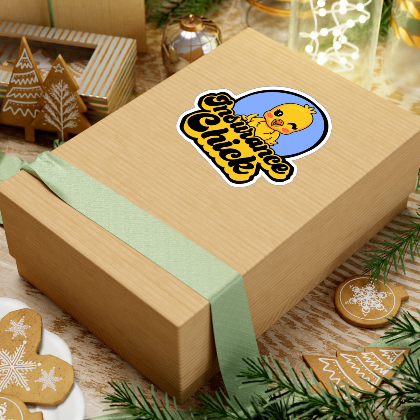 Insurance Chick | Insurance-agent Sticker | Policy Decals | Premium Laptop Sticker | Insurance-agent Gift | Policy Gift