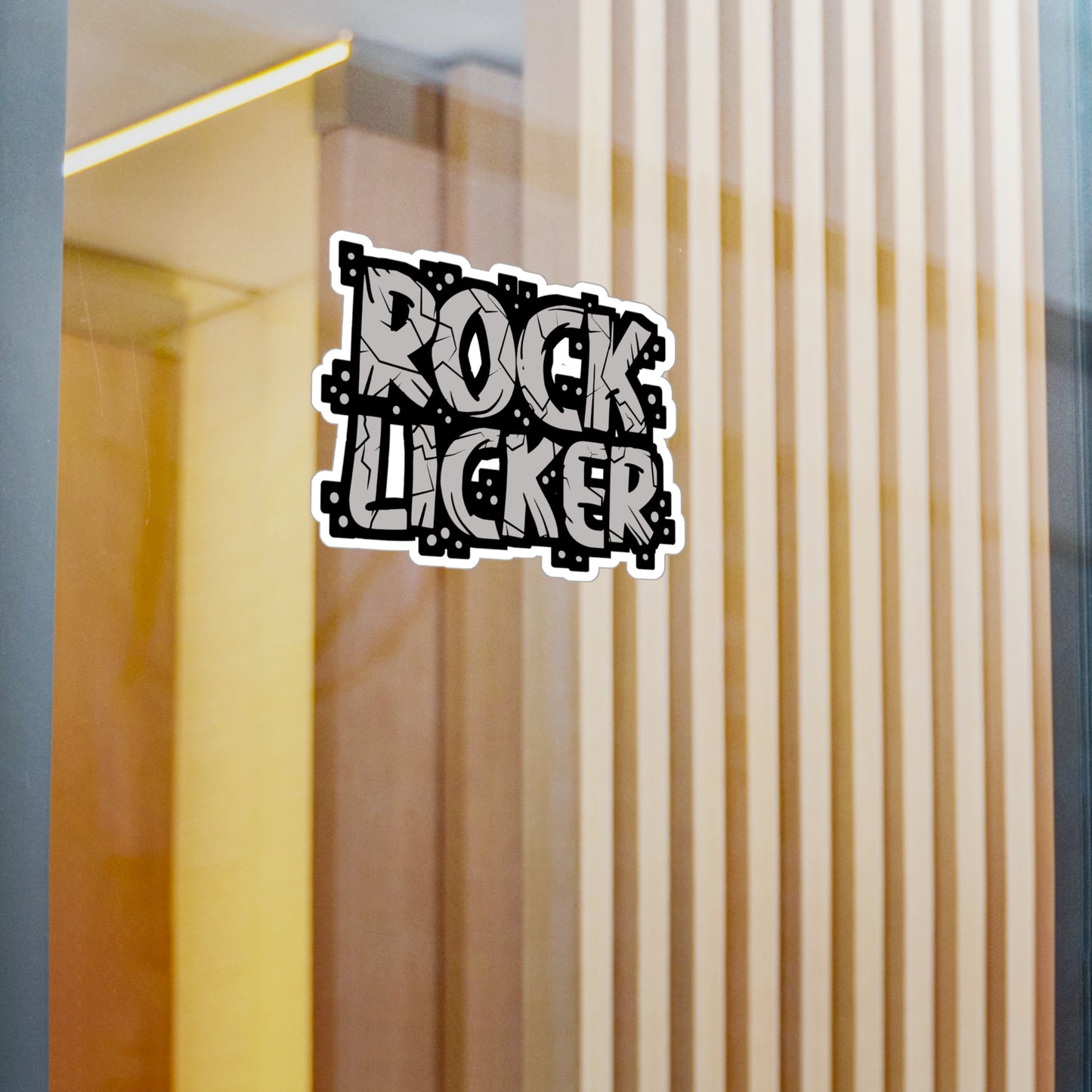 Rock Licker - Agate Sticker for Car Window Laptop Sticker. Water Bottle Sticker, Vinyl Rockhounding Decal, Rock-hunting Sticker - Agate Gift