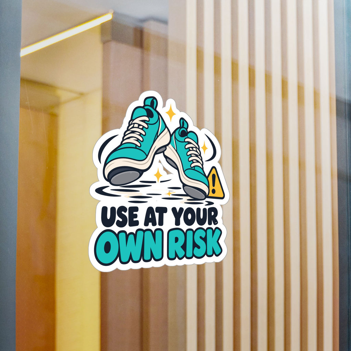 Line Dance Sticker – Use at Your Own Risk, Country-Life Dancer Design, Western Decals for Laptop and Water Bottle