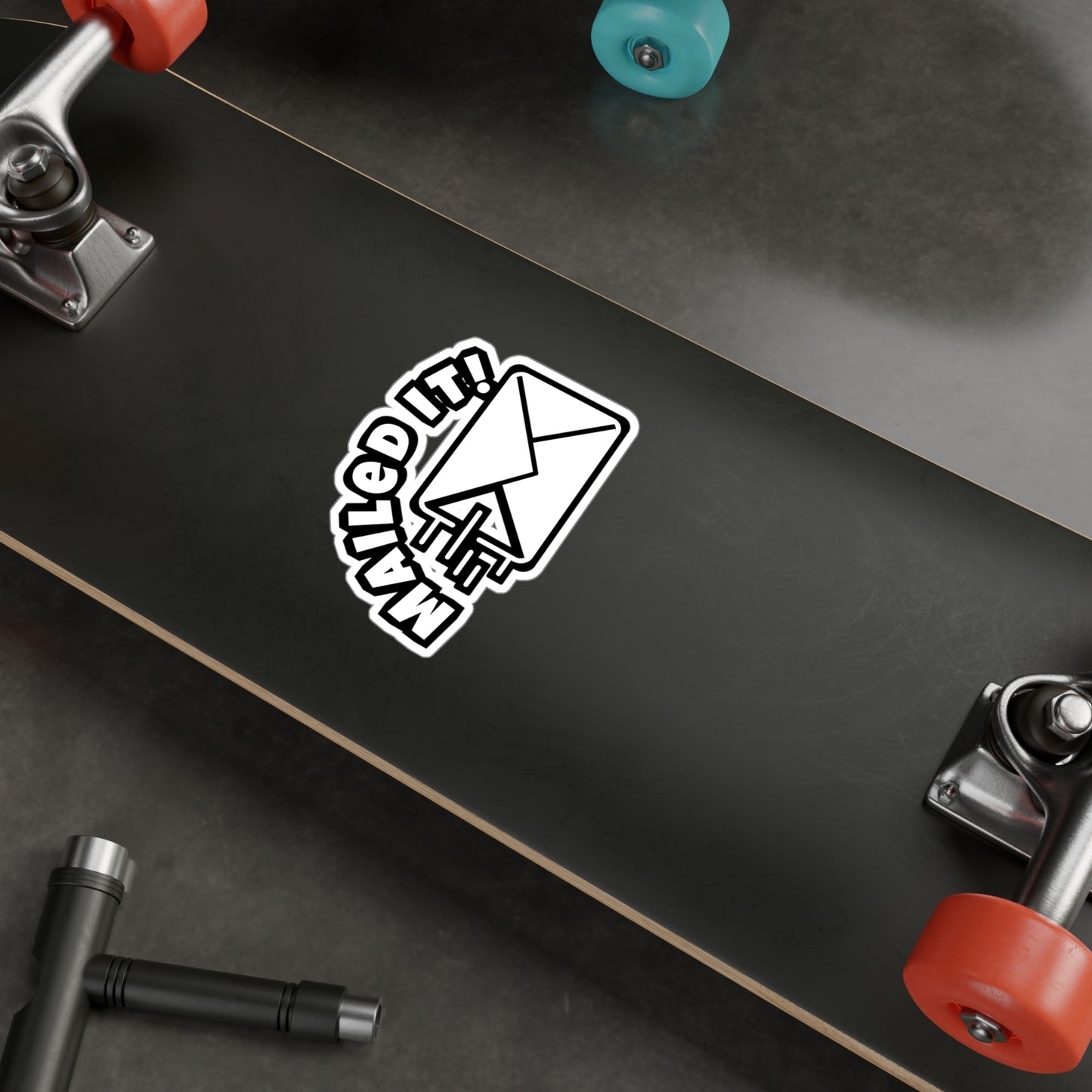 Mailed It | Postal worker Sticker | Funny postal worker Decals | Postman Laptop Sticker | Postal worker Gift | Funny postal worker Gift