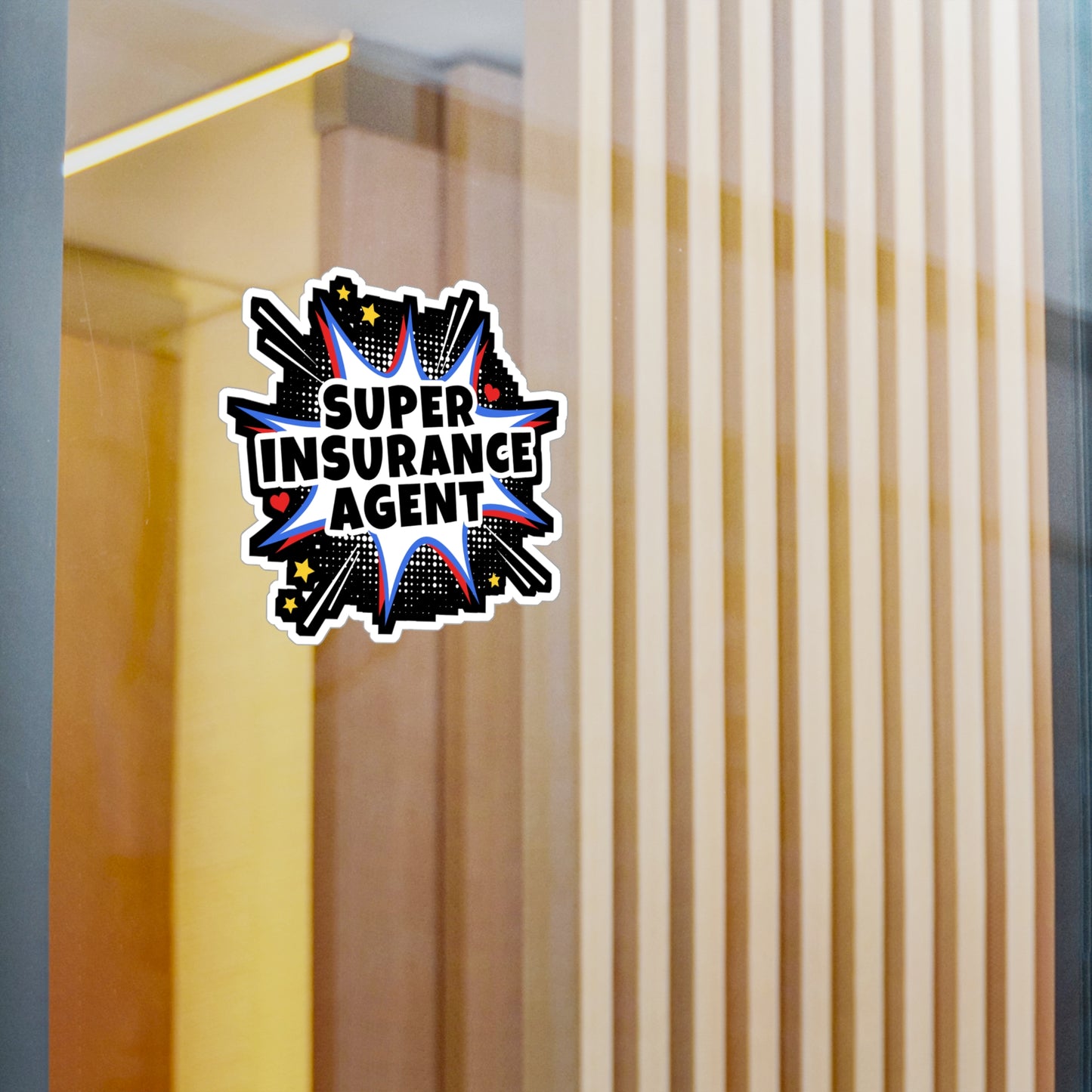 Super Insurance Agent | Insurance-agent Sticker | Policy Decals | Premium Laptop Sticker | Insurance-agent Gift | Policy Gift