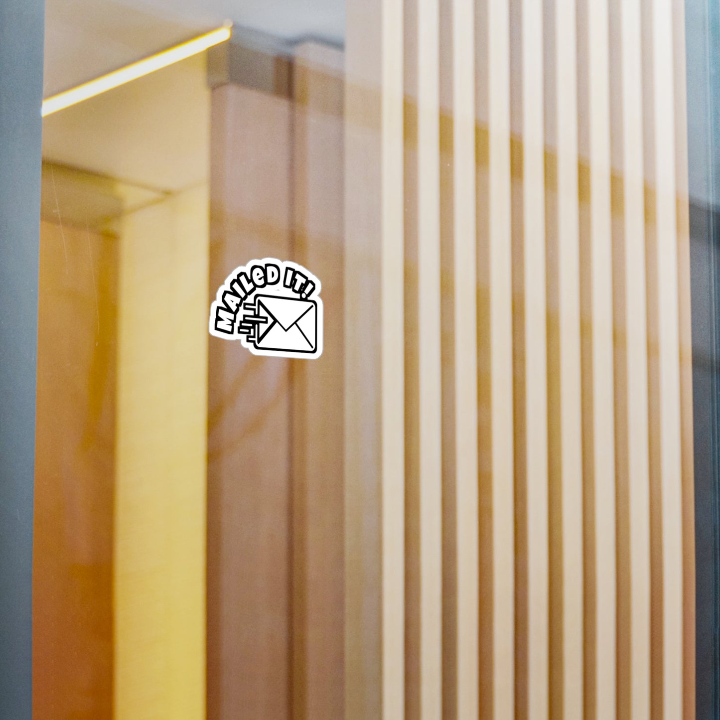 Mailed It | Postal worker Sticker | Funny postal worker Decals | Postman Laptop Sticker | Postal worker Gift | Funny postal worker Gift