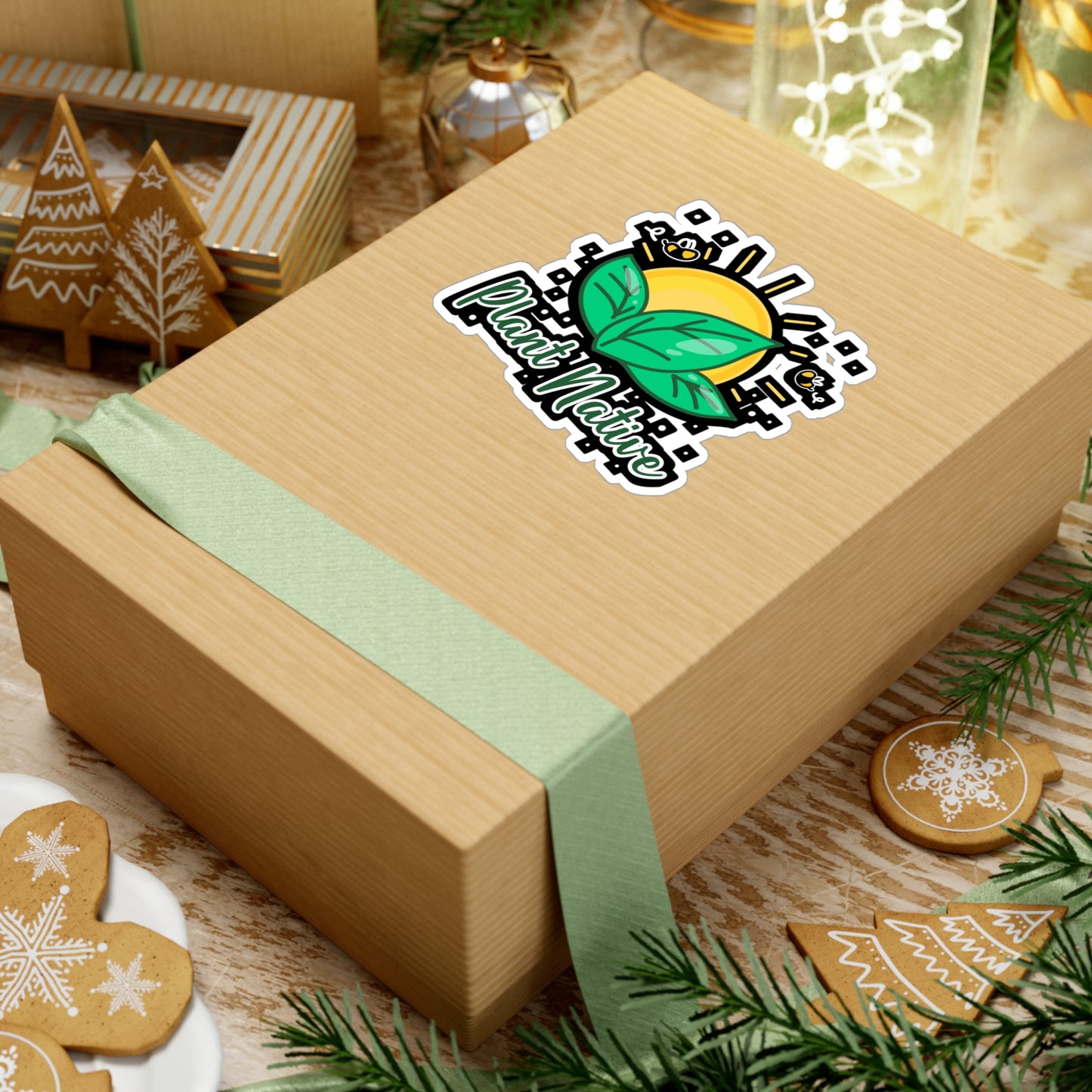 Plant Native - Gardening Sticker for Laptop Sticker. Water Bottle Sticker, Vinyl Greenhouse Decal - Gardening Gift