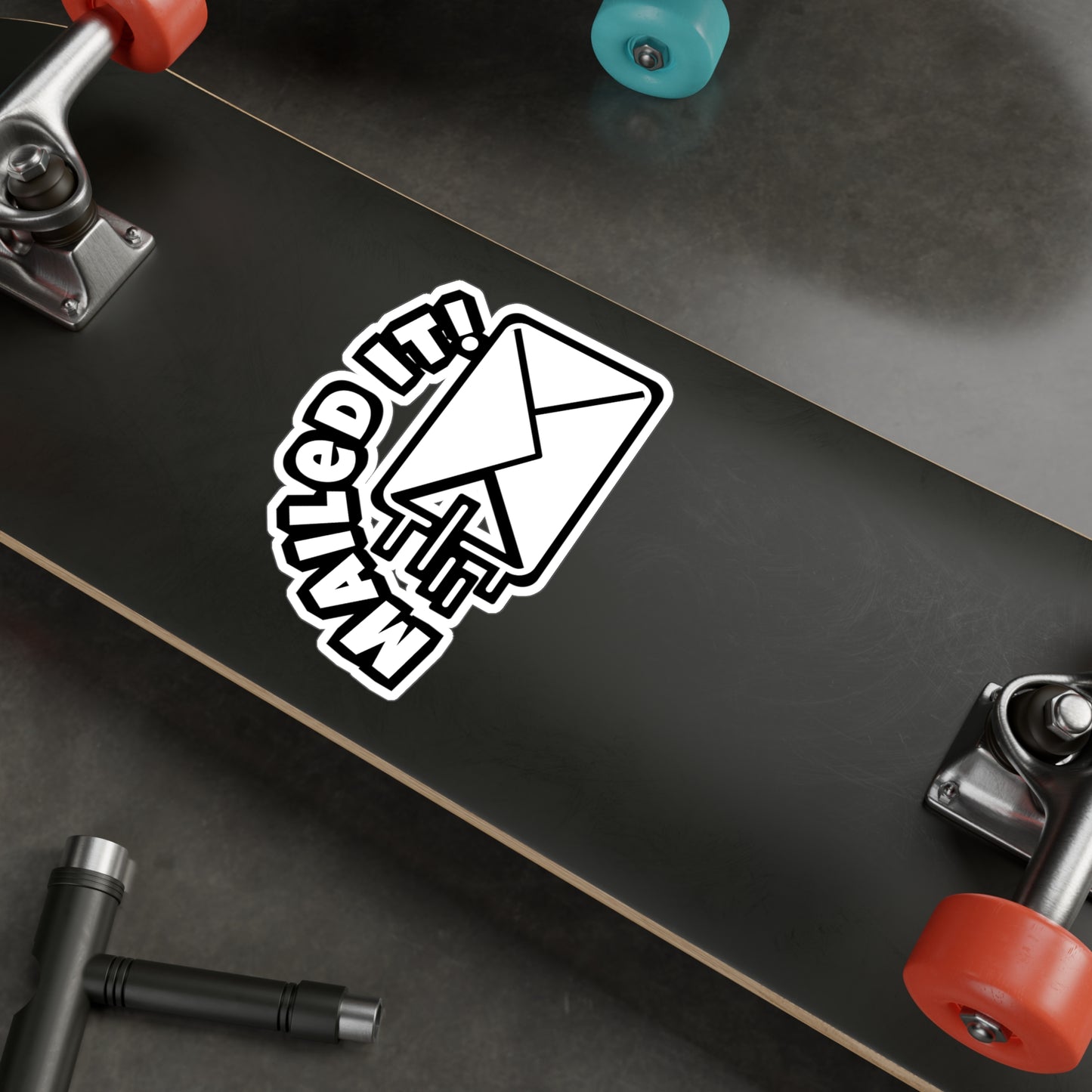 Mailed It | Postal worker Sticker | Funny postal worker Decals | Postman Laptop Sticker | Postal worker Gift | Funny postal worker Gift