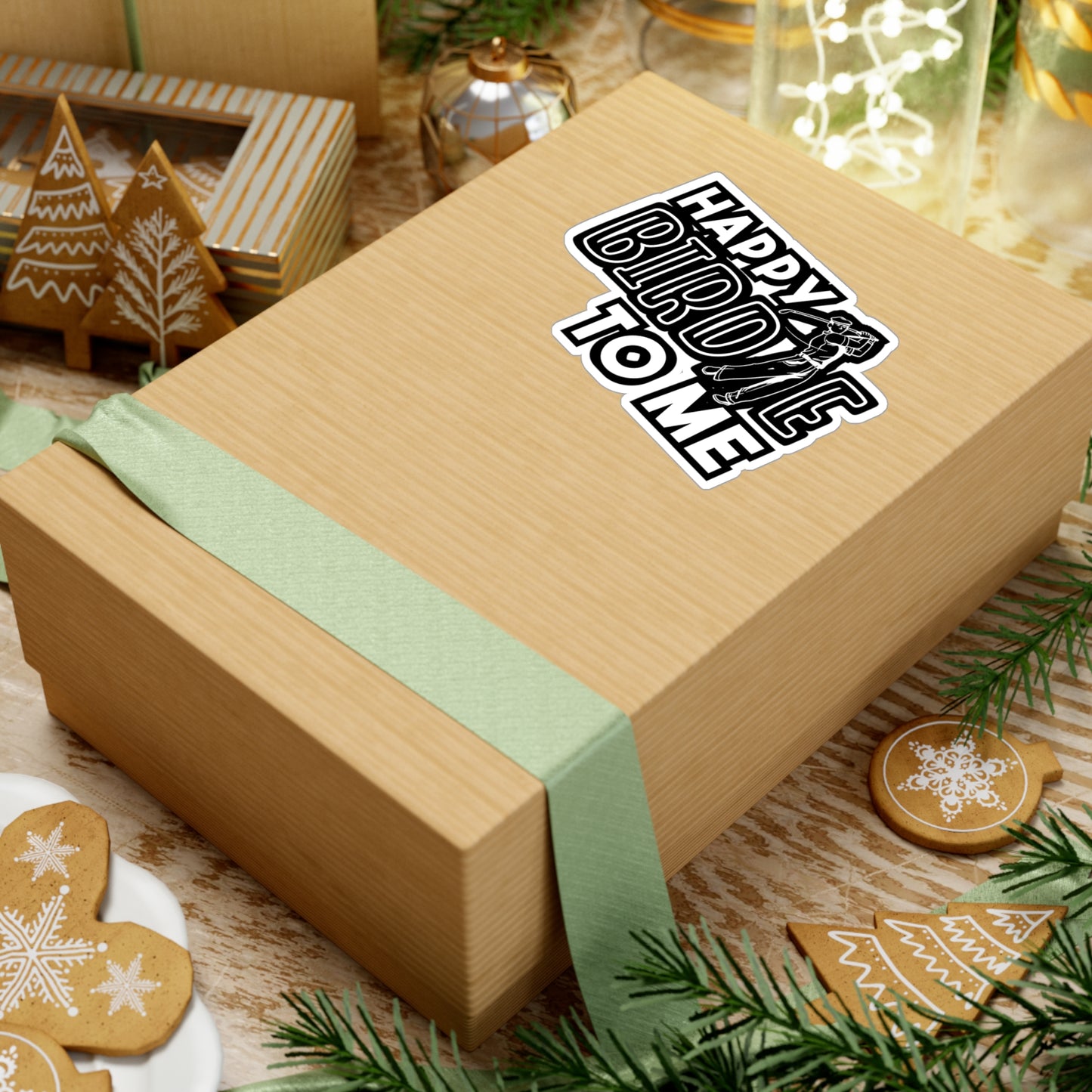 Happy Birdie To Me | Golf Sticker | Golfer Decals | Hole Laptop Sticker | Golf Gift | Golfer Gift