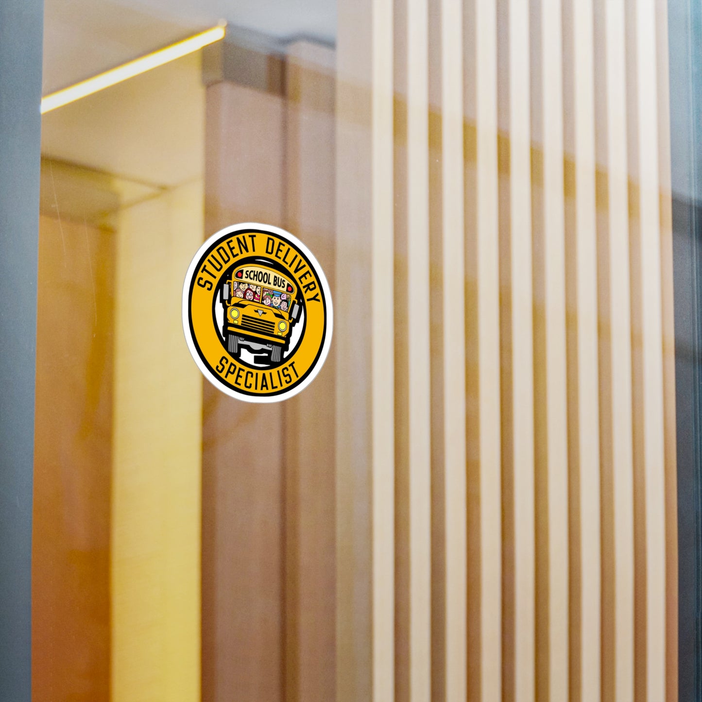 Student Delivery Specialist | School Sticker | Bus Decals | Driver Laptop Sticker | School Gift | Bus Gift