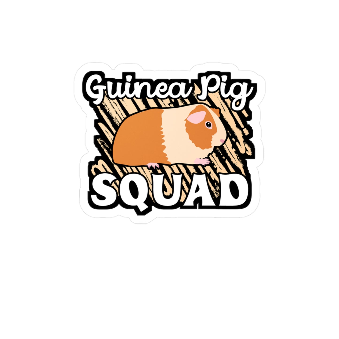 Guinea Pig Squad | Guinea Sticker | Guinea pig Decals | Furry Laptop Sticker | Guinea Gift | Guinea pig Gift