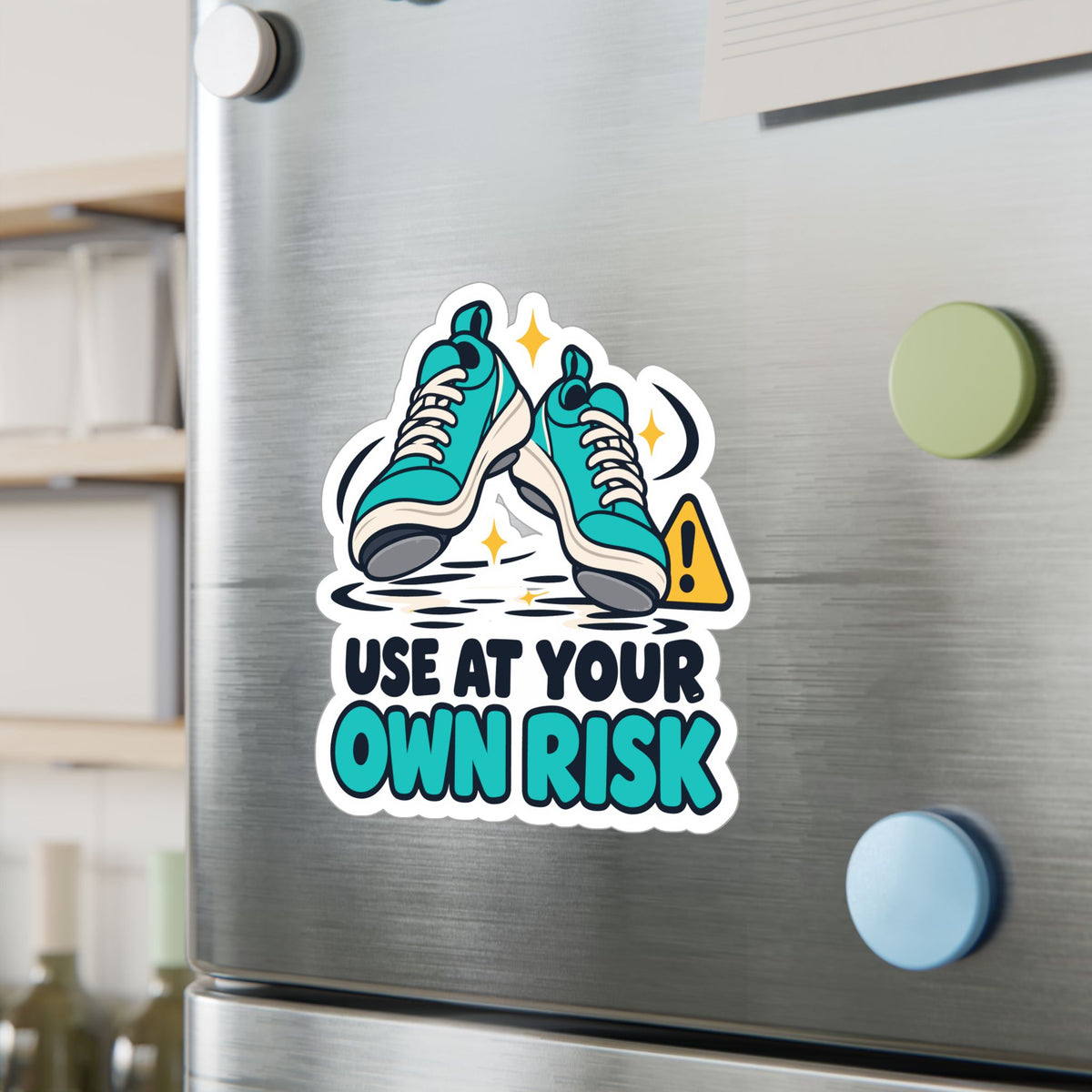 Line Dance Sticker – Use at Your Own Risk, Country-Life Dancer Design, Western Decals for Laptop and Water Bottle