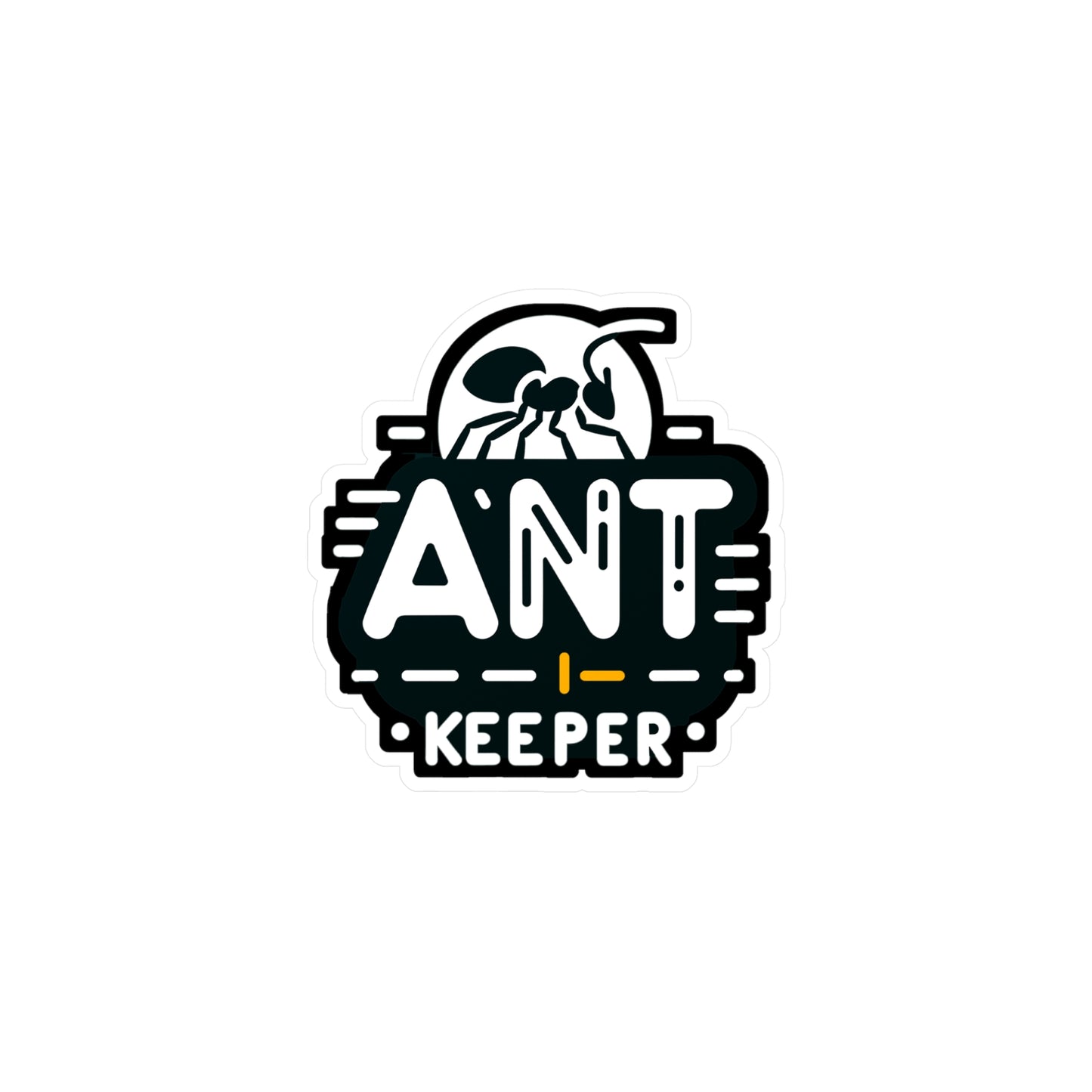 Ant Keeper - Entomology Sticker for Car Window Laptop Sticker. Water Bottle Sticker, Vinyl Pin Decal, Entomologist Sticker - Entomology Gift