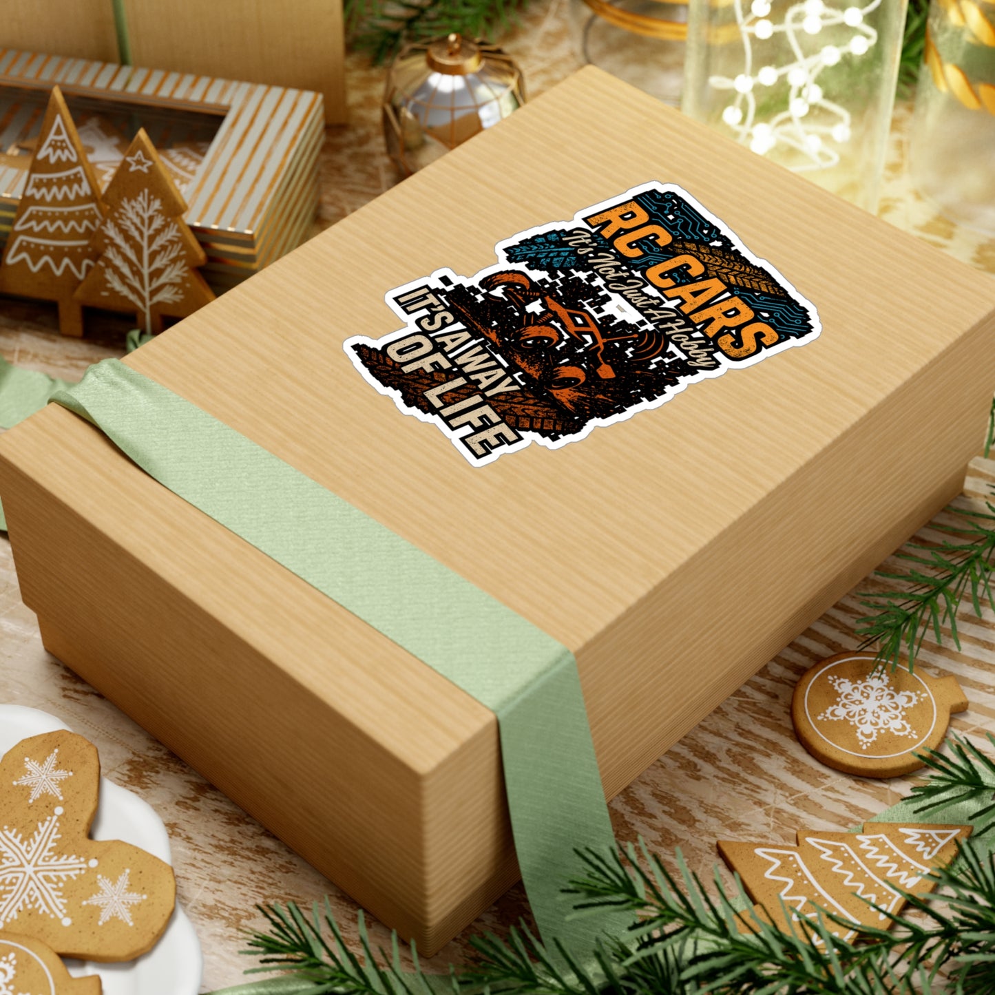 RC Cars – It’s Not Just a Hobby, It’s a Way of Life | Vinyl Sticker for Laptop or Water Bottle | Remote Control Car Gift