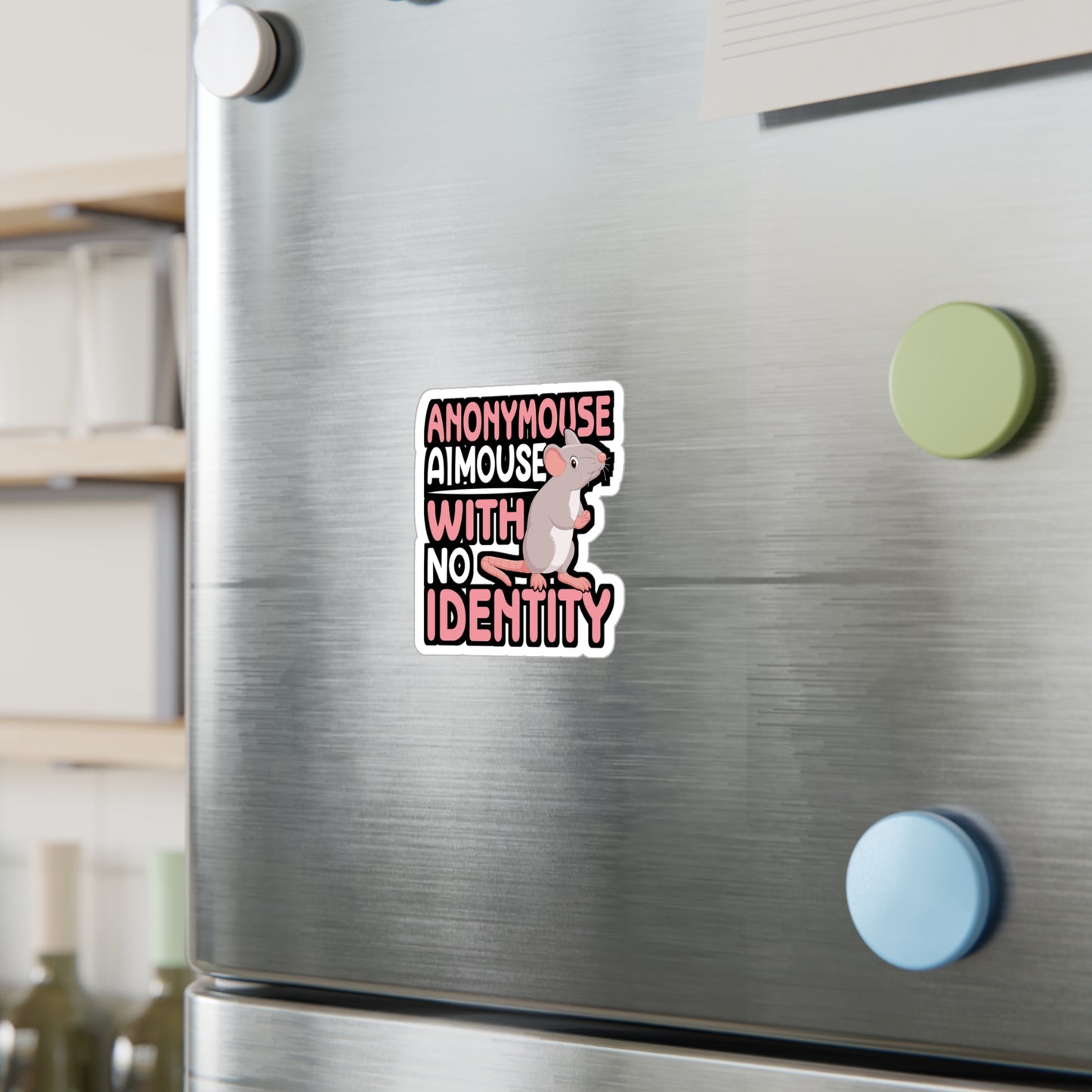 Cottage Cheese - Rat Sticker for Car Window Laptop Sticker. Water Bottle Sticker, Vinyl Rats Decal, Pet Sticker - Rat Gift