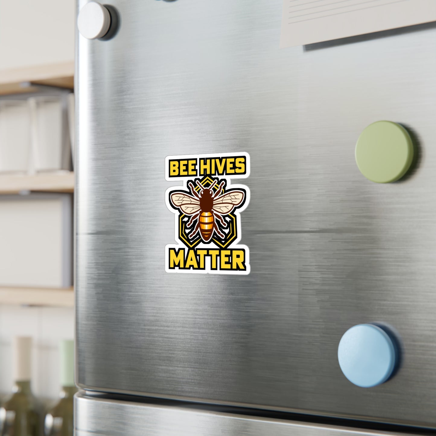 Bee hives matter - Beekeeping Sticker for Laptop Sticker. Water Bottle Sticker, Vinyl Brood Decal - Beekeeping Gift