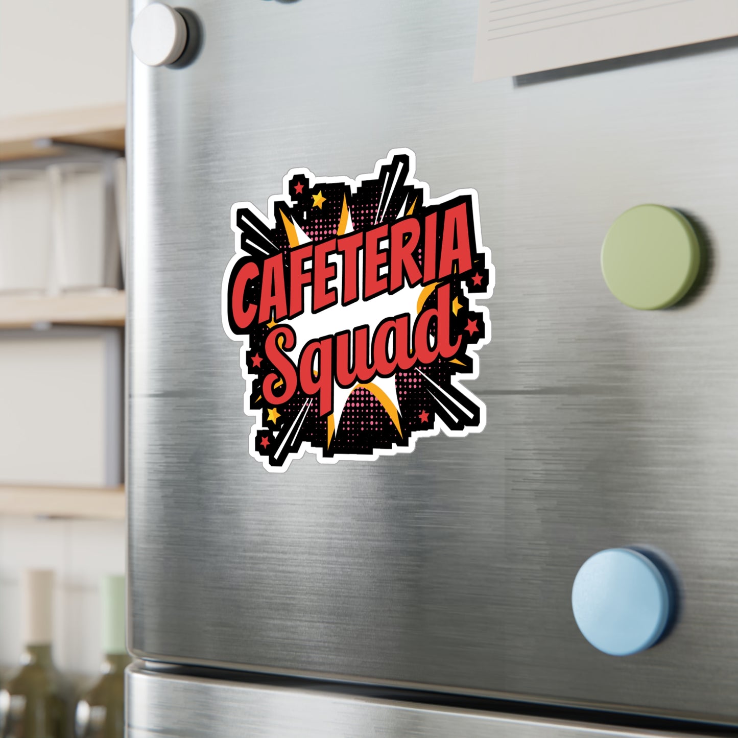 Cafeteria Squad | Lunch lady Sticker | Lunch Decals | School Laptop Sticker | Lunch lady Gift | Lunch Gift