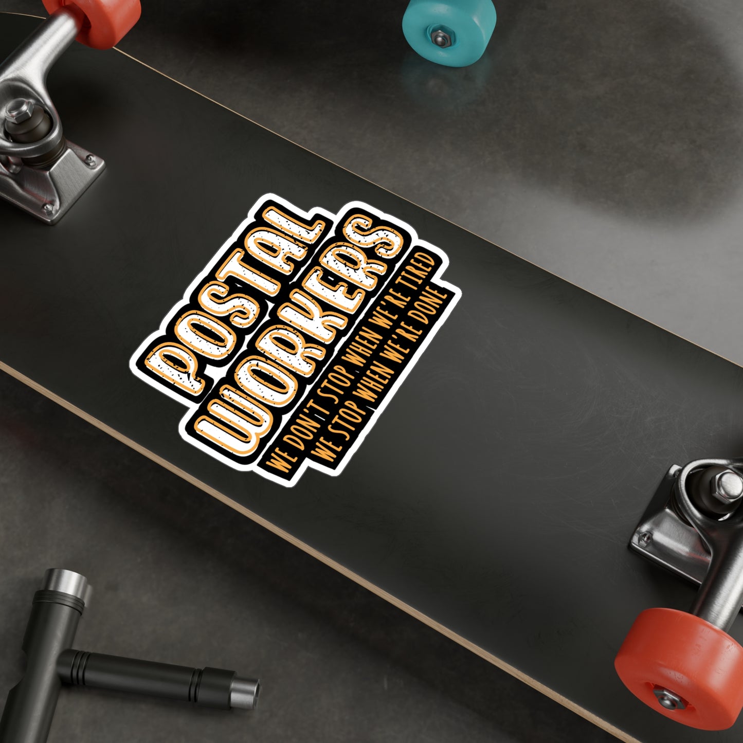 Postal Workers | Postal worker Sticker | Funny postal worker Decals | Postman Laptop Sticker | Postal worker Gift | Funny postal worker Gift