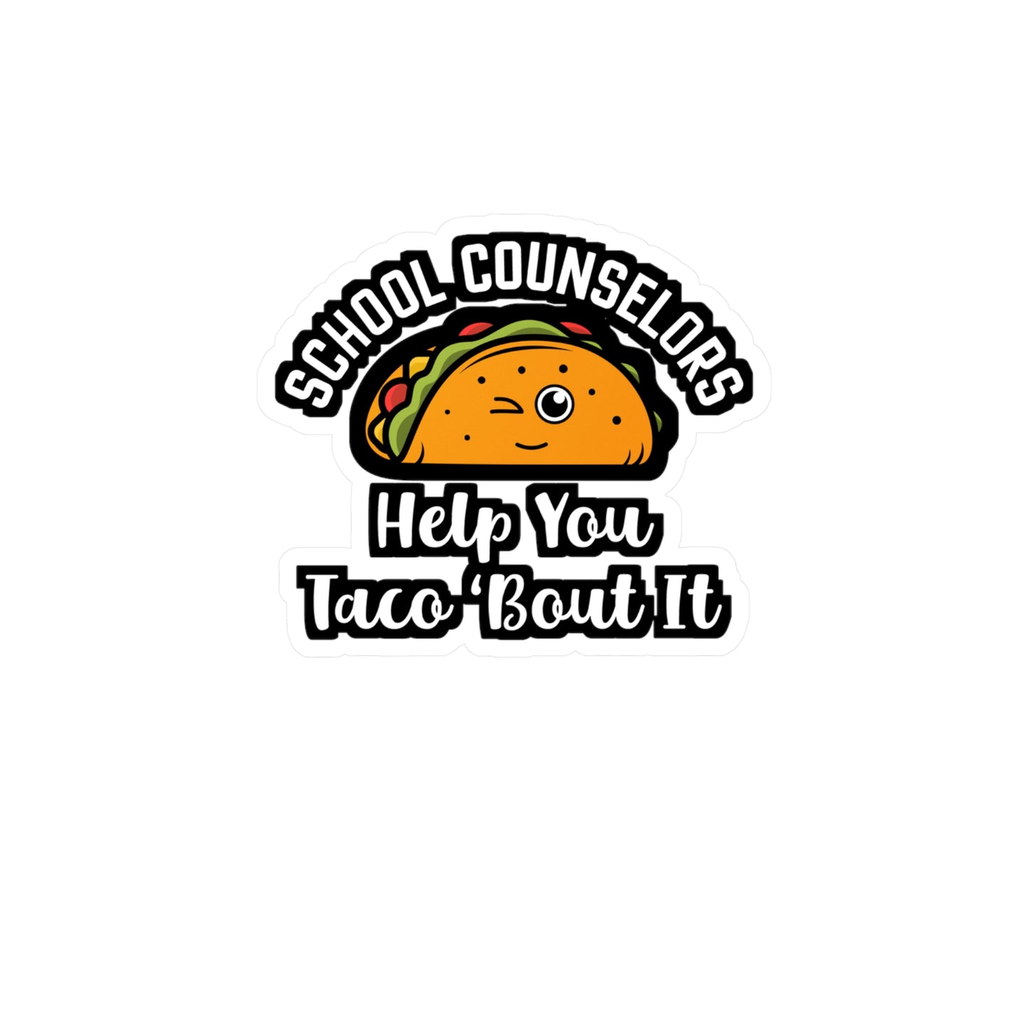 School Counselors Help You 'Bout It | School-counselor Sticker | Counselor Decals | School-counselor Gift