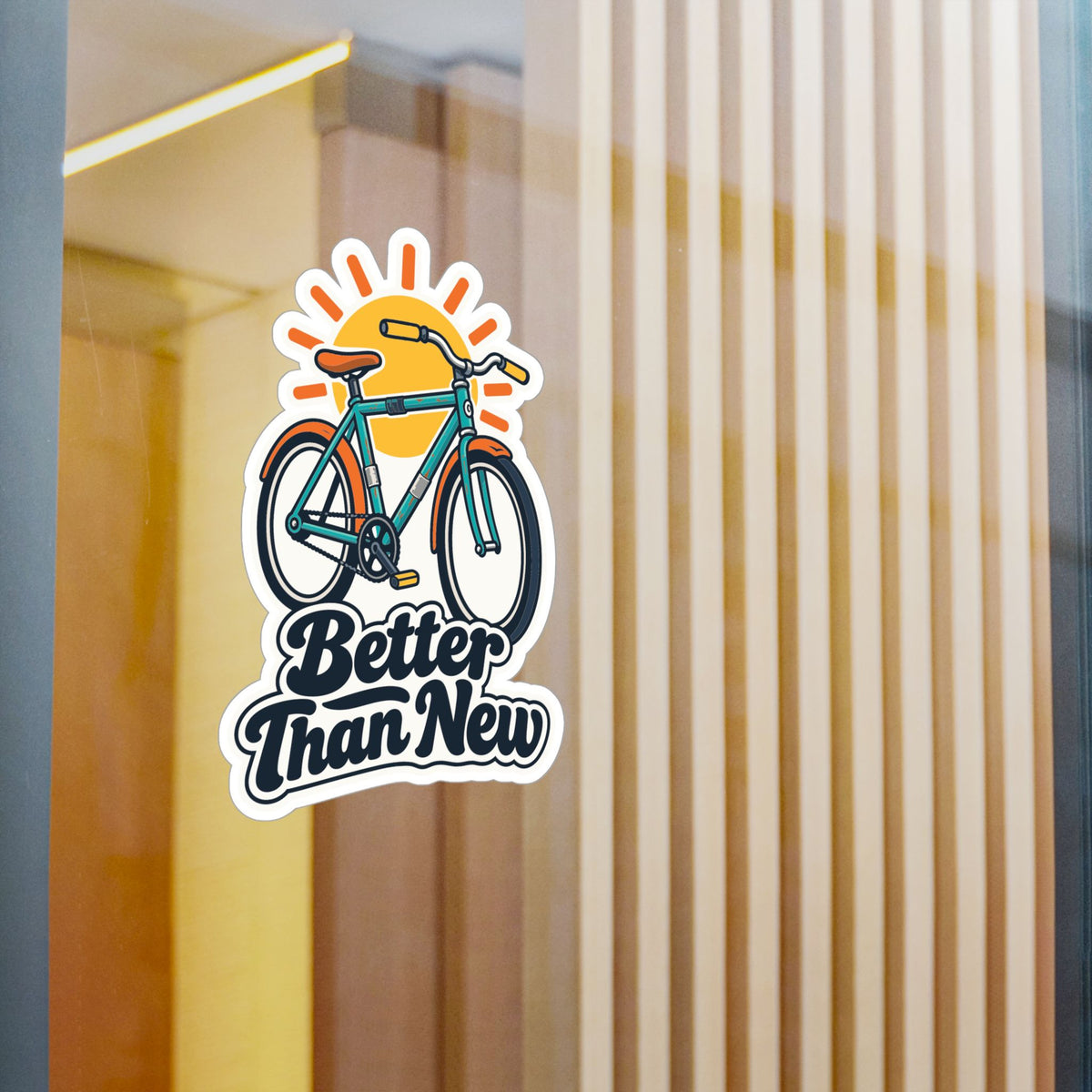 Upcycling Sticker Better Than New – Recycling Art Decals Inspired by Sustainability for Laptop and Water Bottle