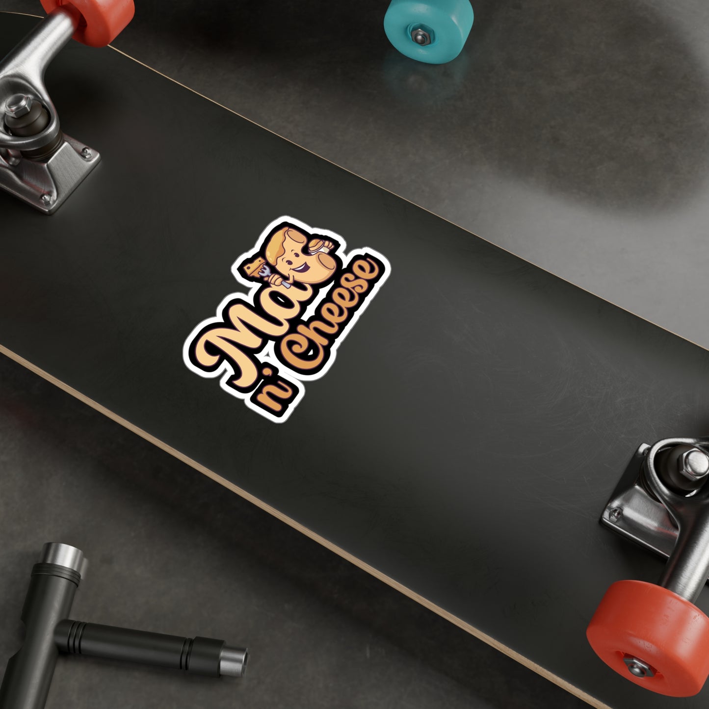 Mac n Cheese - Mac n cheese Sticker for Wall, Laptop, Window, Truck, Car Mac n cheese Gift Vinyl Mac & cheese Decal Sticker