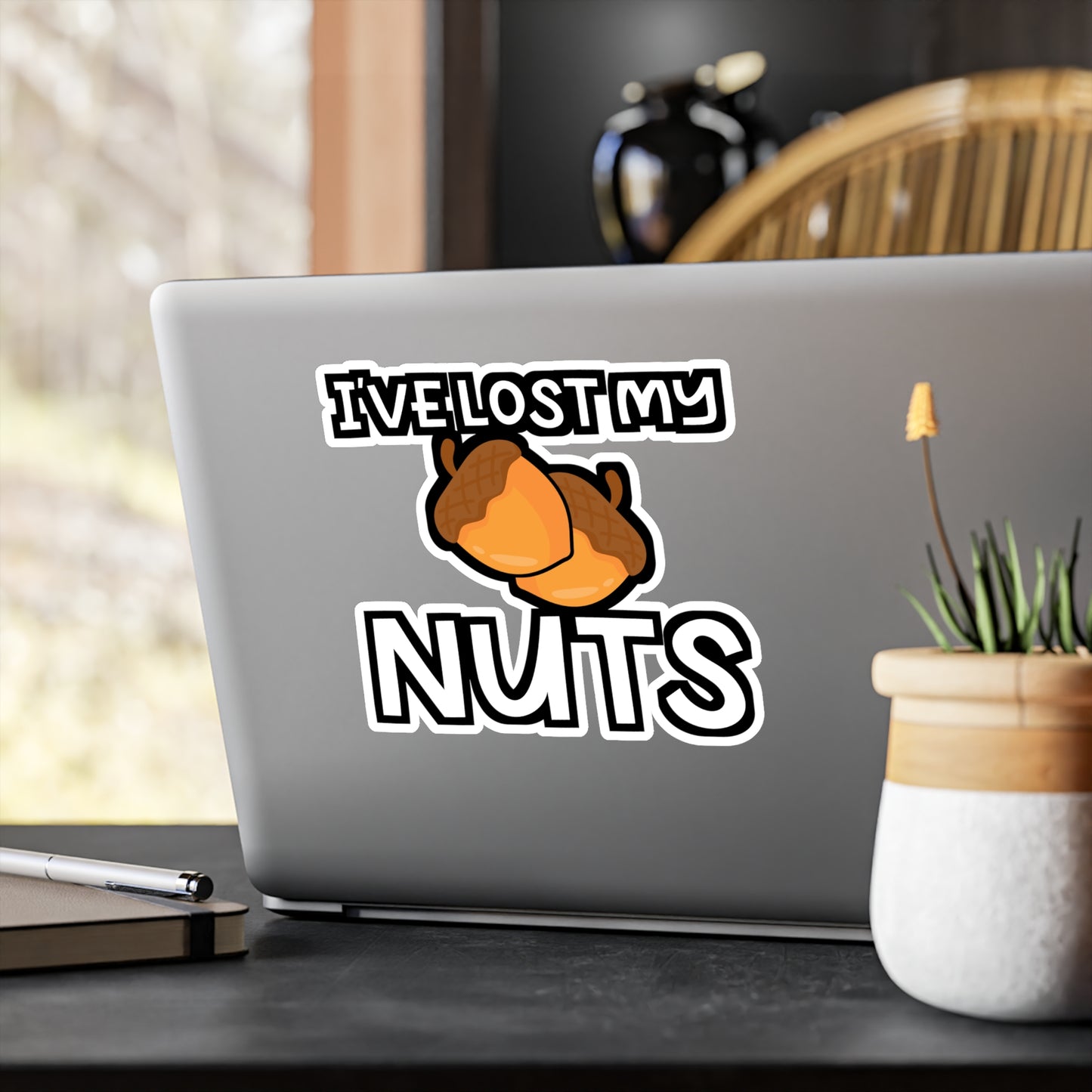 I've Lost My Nuts | Vasectomy Sticker | Childproofing Decals | Parenthood Laptop Sticker | Vasectomy Gift | Childproofing Gift