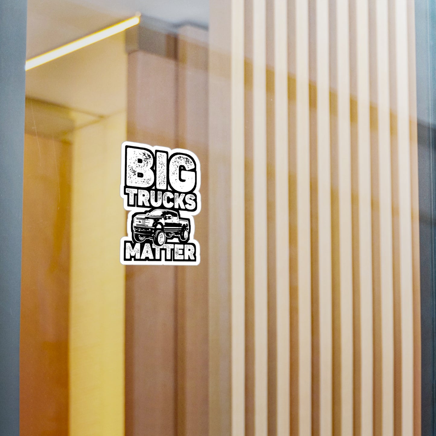 Big Trucks Matter Lifted Trucks | Lifted-truck Sticker | Mudding Decals | Mud-bogging Laptop Sticker | Lifted-truck Gift | Mudding Gift