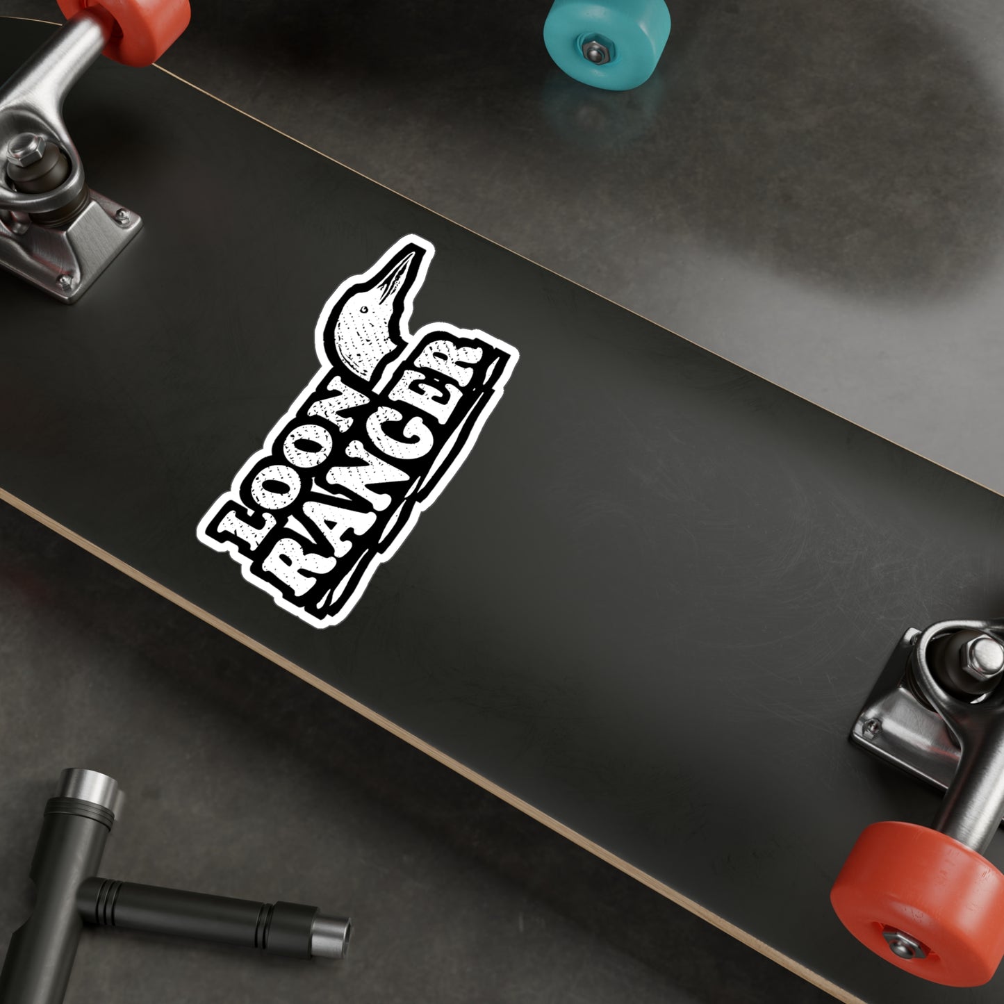 Loon Ranger | Birdwatcher Sticker | Binocular Decals | Bird nerd Laptop Sticker | Birdwatcher Gift | Binocular Gift