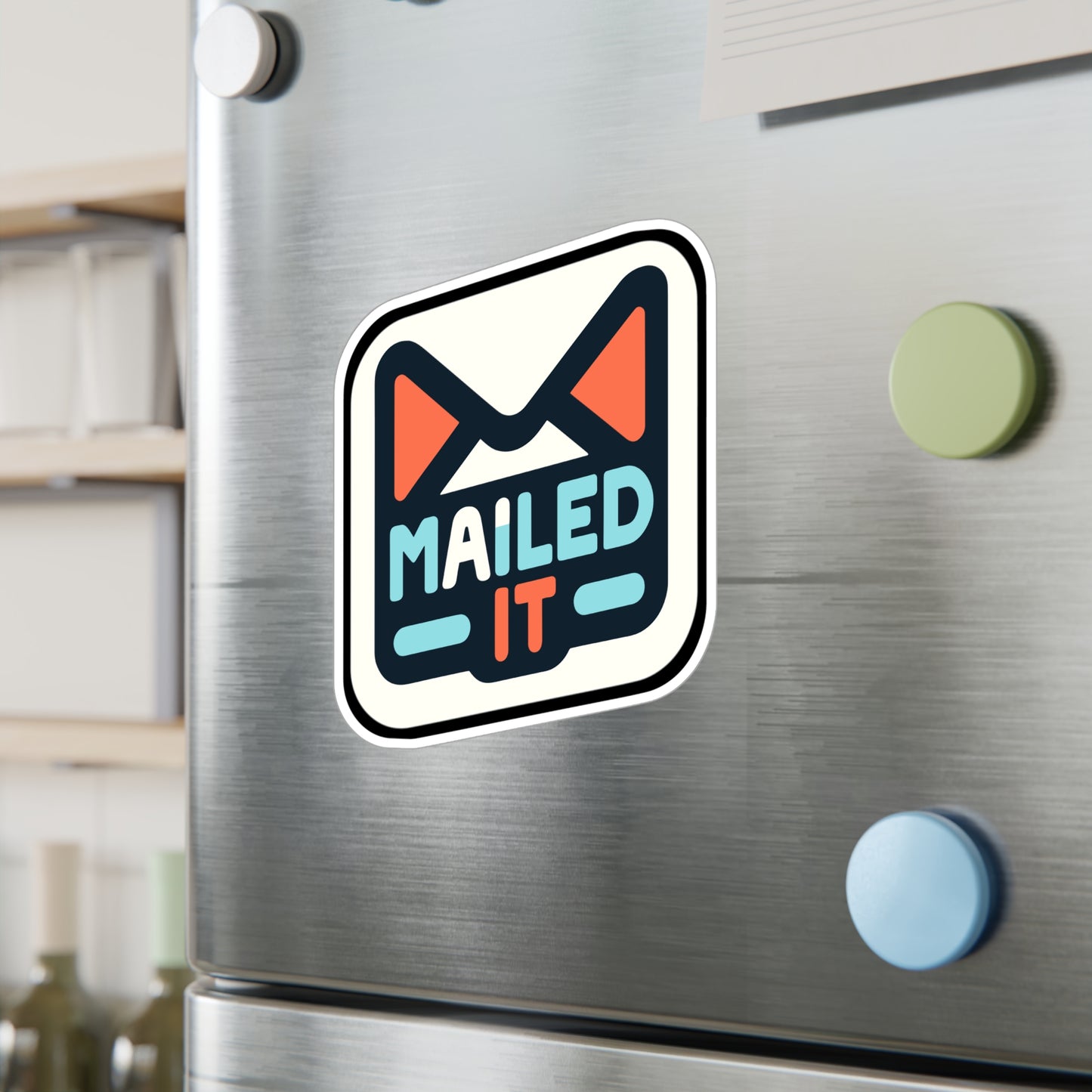 Mailed It - Postal worker Sticker for Laptop Sticker. Water Bottle Sticker, Vinyl Funny postal worker Decal - Postal worker Gift