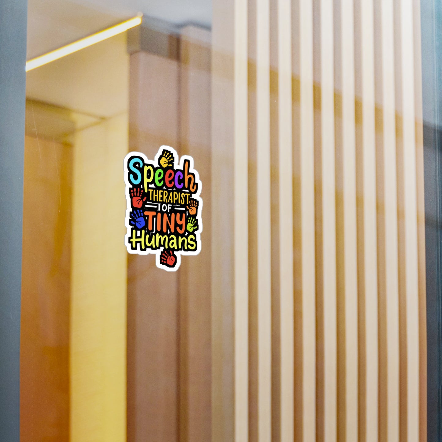 Speech Therapist - Speech-pathology Sticker for Laptop Sticker. Water Bottle Sticker, Vinyl Phoneme Decal - Speech-pathology Gift