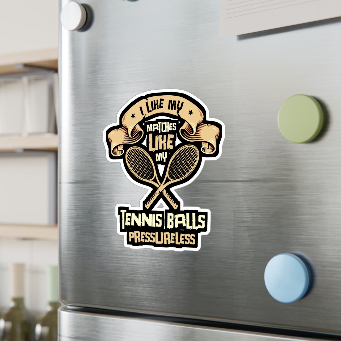 I Like My Matches - Padel Sticker for Laptop Sticker. Water Bottle Sticker, Vinyl Padel court Decal - Padel Gift