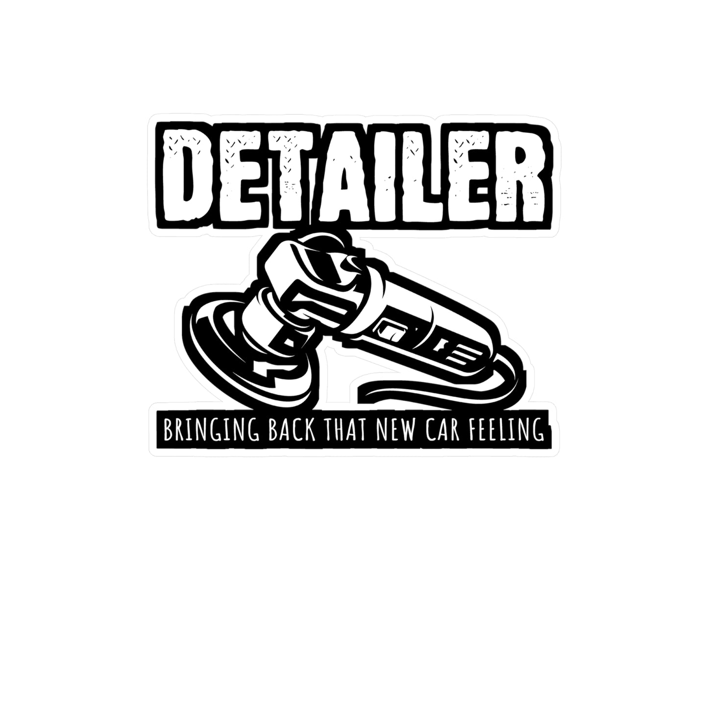 Detailer Bringing Back That New Car Feeling - Car-painter Sticker for Laptop Sticker. Water Bottle Sticker, Vinyl Auto-painter Decal - Car-painter Gift