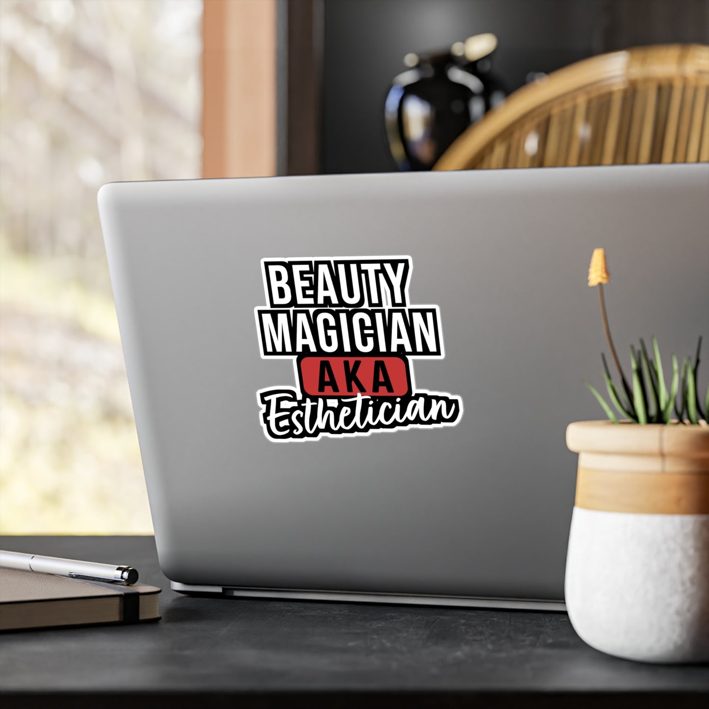 Beauty Magician AKA Esthetician | Beautician Sticker | Esthetician Decals | Beautician Gift