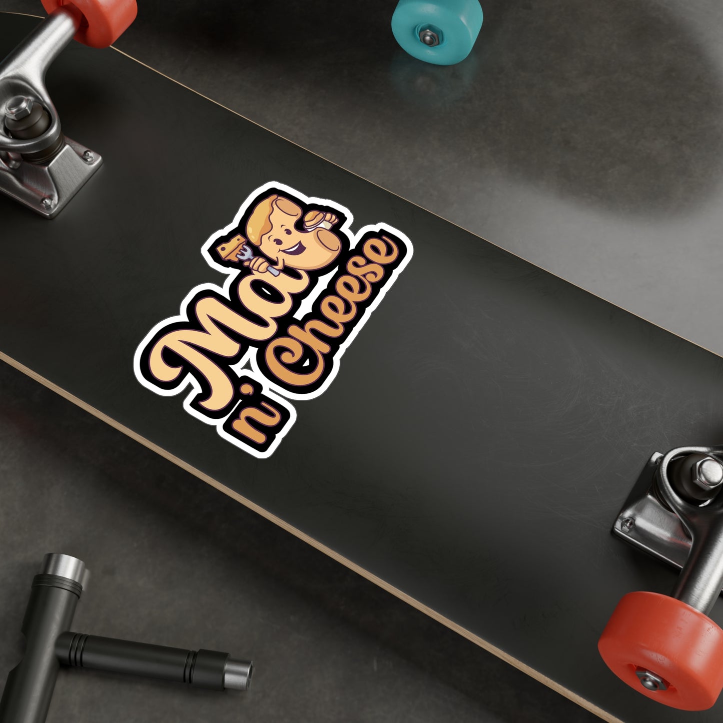 Mac n Cheese - Mac n cheese Sticker for Wall, Laptop, Window, Truck, Car Mac n cheese Gift Vinyl Mac & cheese Decal Sticker