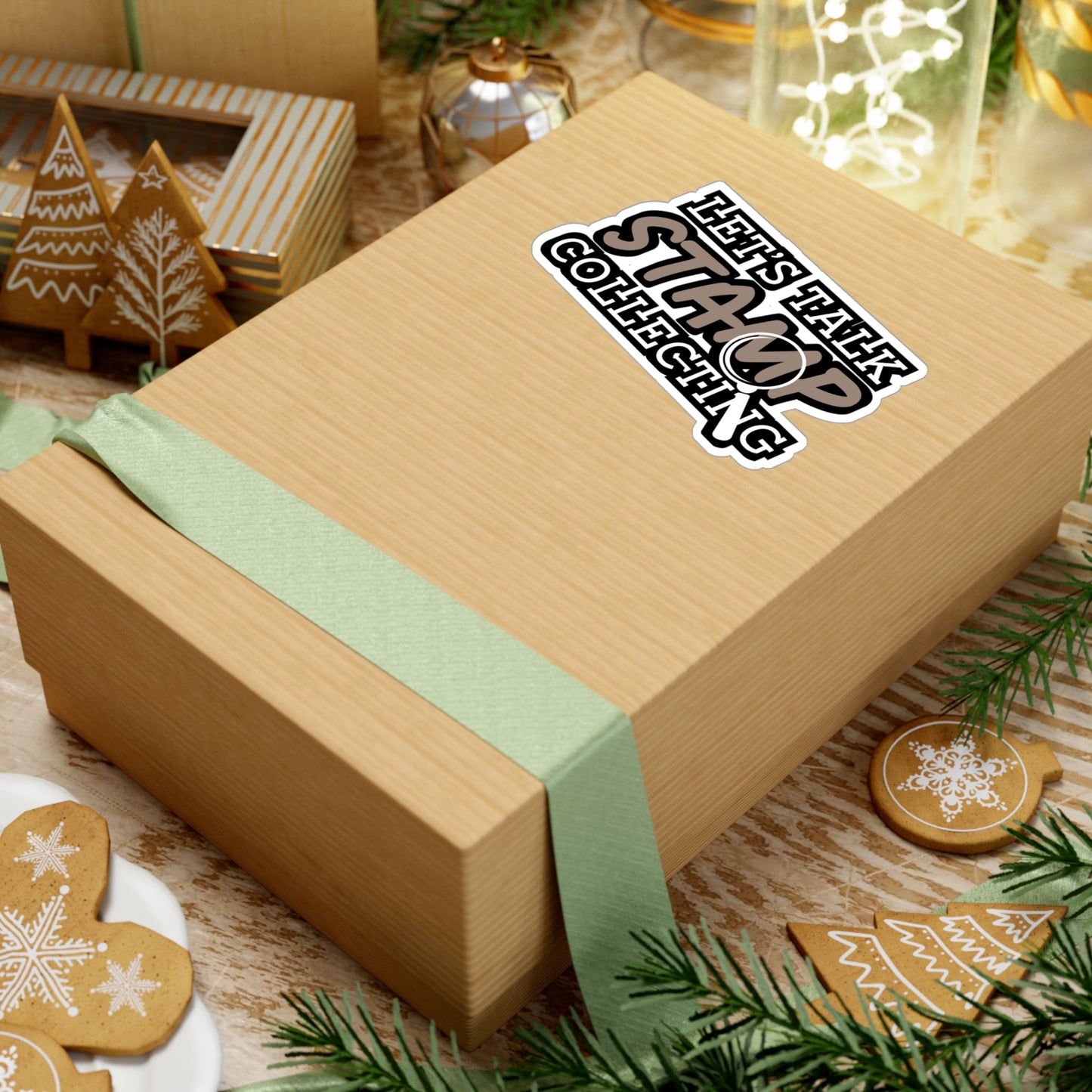 Let's Talk Stamp Collecting | Stamp collector Sticker | Philatelist Decals | Stamp collector Gift