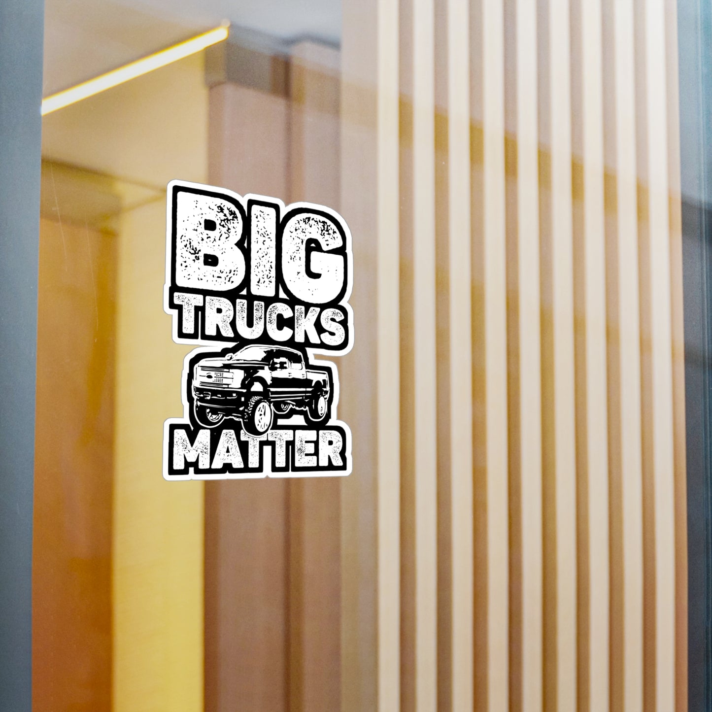 Big Trucks Matter Lifted Trucks | Lifted-truck Sticker | Mudding Decals | Mud-bogging Laptop Sticker | Lifted-truck Gift | Mudding Gift