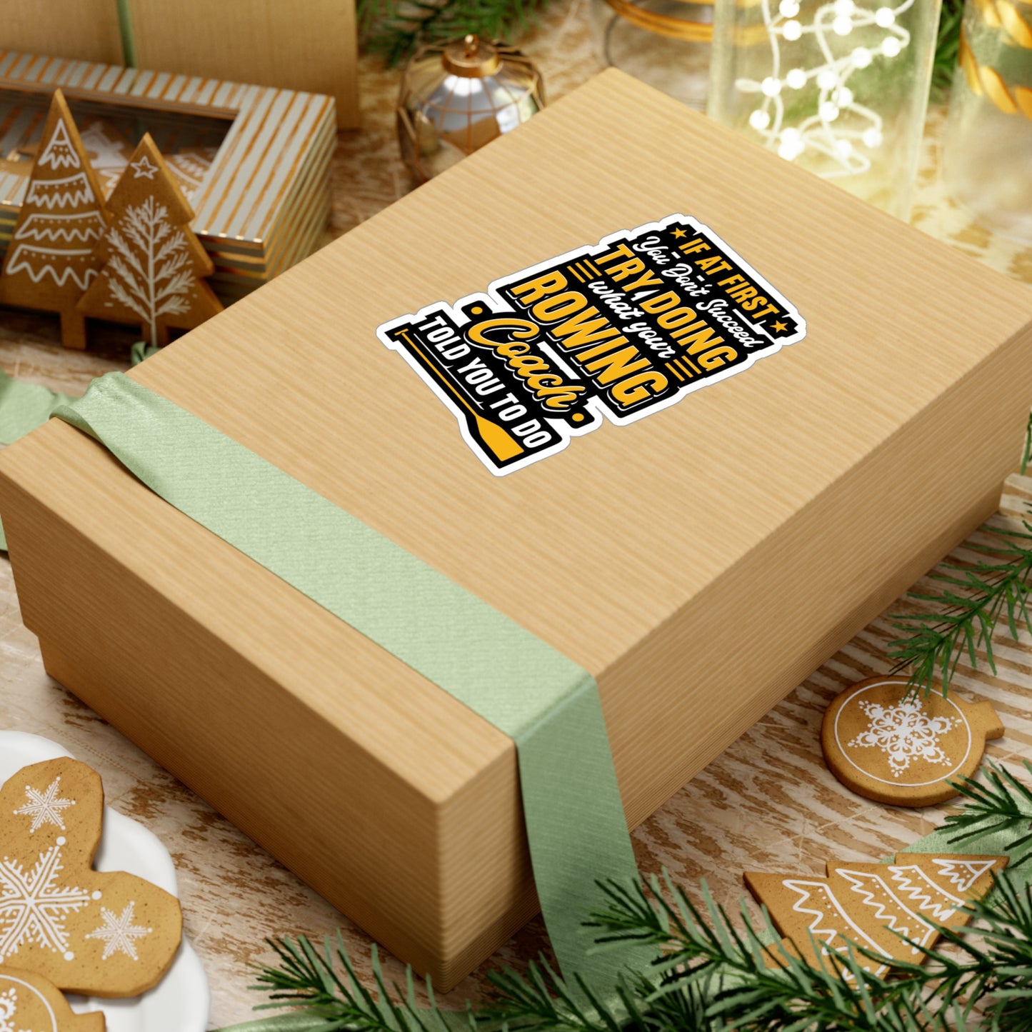 Rowing Coach | Rowing Sticker | Coxswain Decals | Rower Laptop Sticker | Rowing Gift | Coxswain Gift