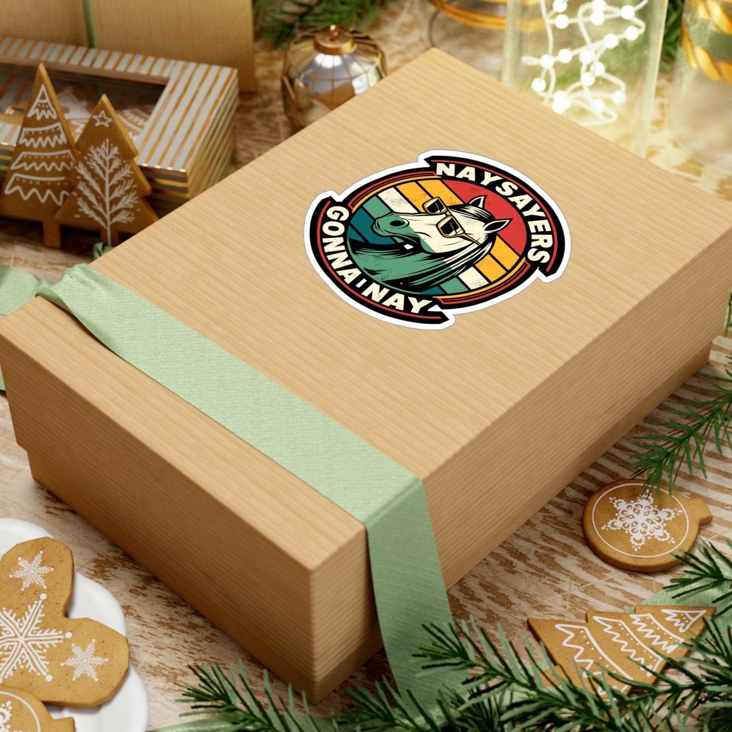 Naysayers Gonna Nay - Horse Sticker for Car Window Laptop Sticker. Water Bottle Sticker, Vinyl Pasture Decal, Neigh Sticker - Horse Gift