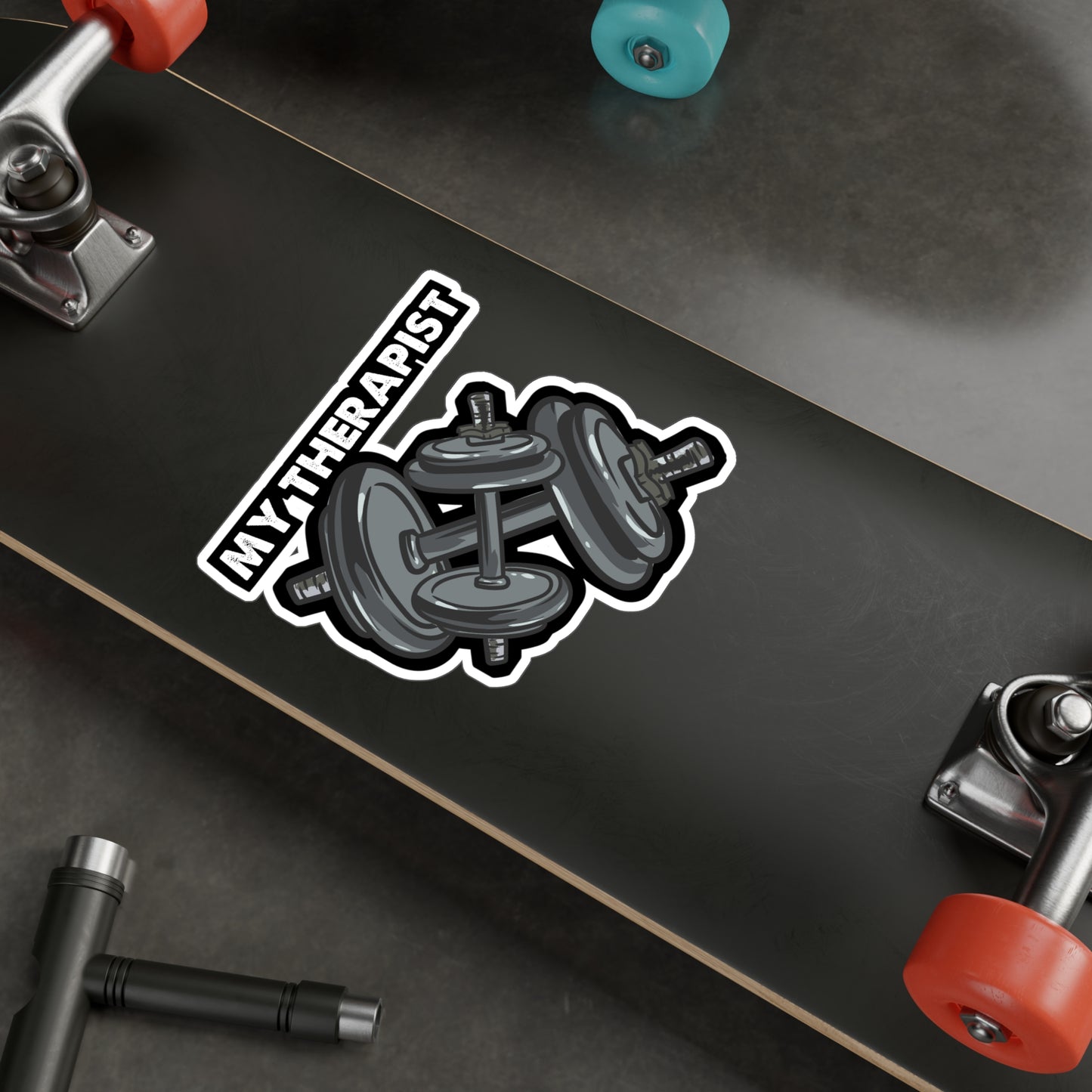 My Therapist Bodybuilding Weightlifting | Bodybuilding Sticker | Weightlifting Decals | Bodybuilding Gift