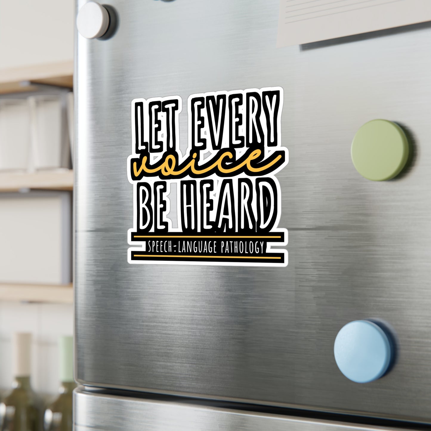 Let Every Voice Be Heard Speech-Language Pathology | Speech-pathology Sticker | Phoneme Decals | Speech-pathology Gift