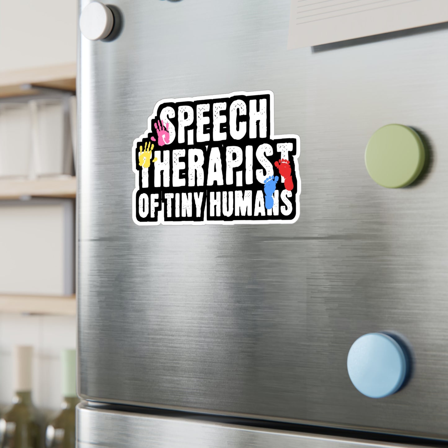 Speech Therapist of Tiny Humans | Speech-pathology Sticker | Phoneme Decals | Speech-pathology Gift