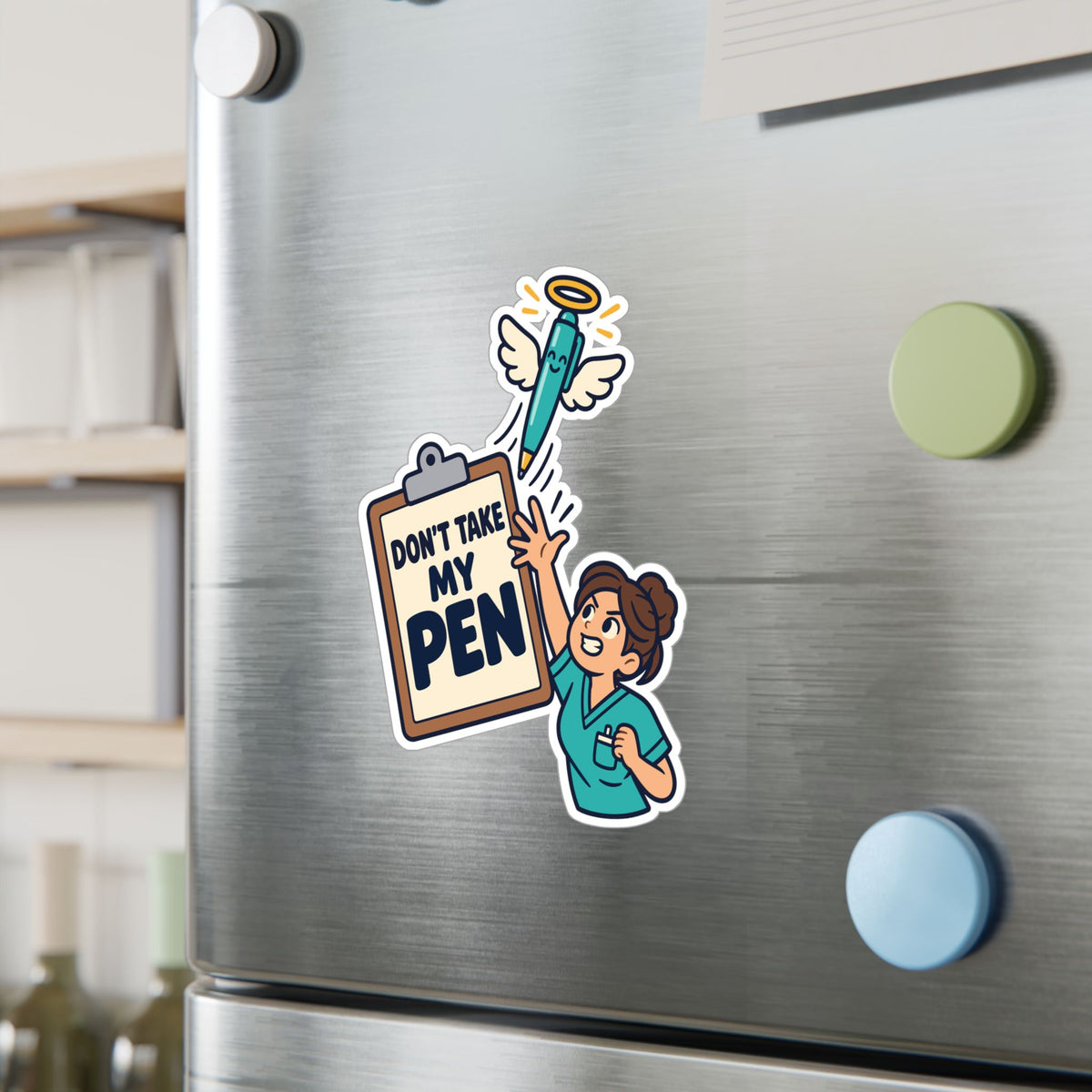 Nurse Sticker Don’t Take My Pen, Waterproof Vinyl Decals for Laptop, Water Bottle, Nursing Student Gift