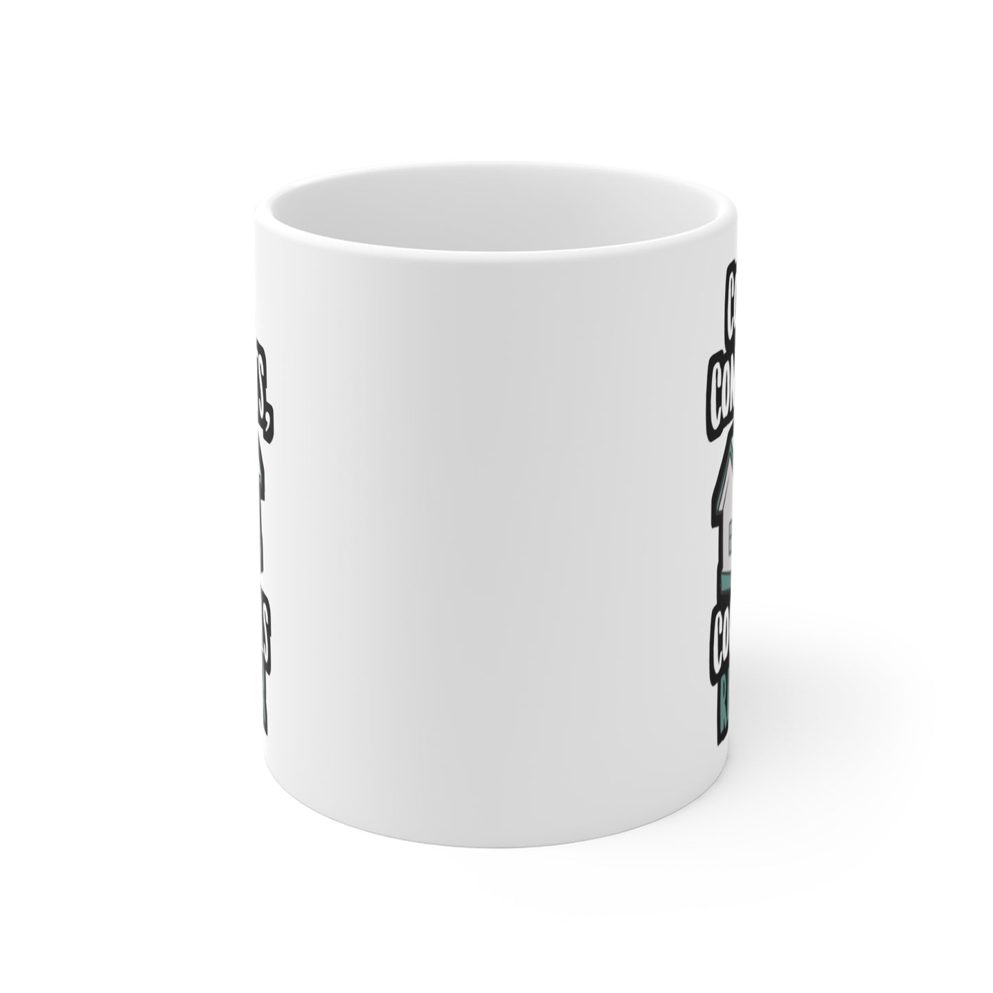 Coffee Contracts Cocktails Realtor - Realtor Mug for Coffee 11oz. Realtor Cup, White ceramic, Closure Mug - Realtor Gift