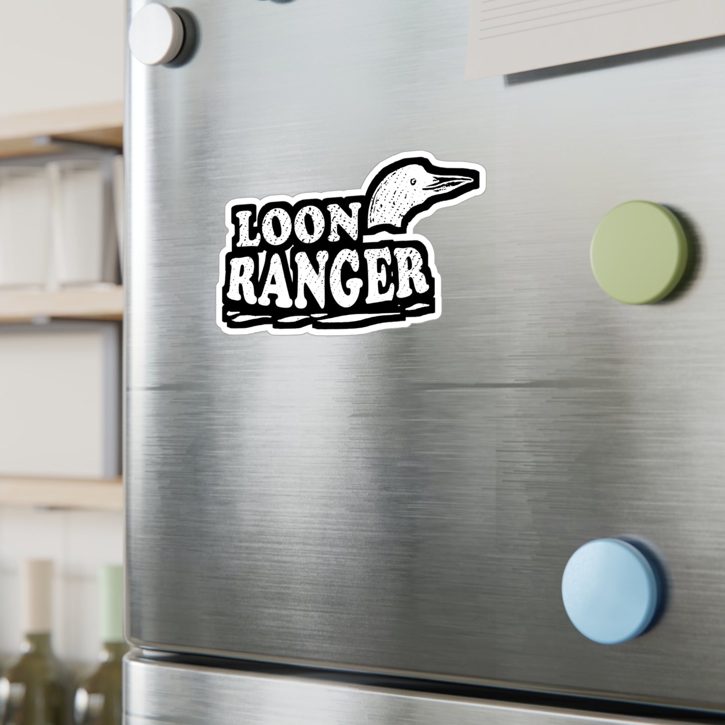 Loon Ranger | Birdwatcher Sticker | Binocular Decals | Bird nerd Laptop Sticker | Birdwatcher Gift | Binocular Gift