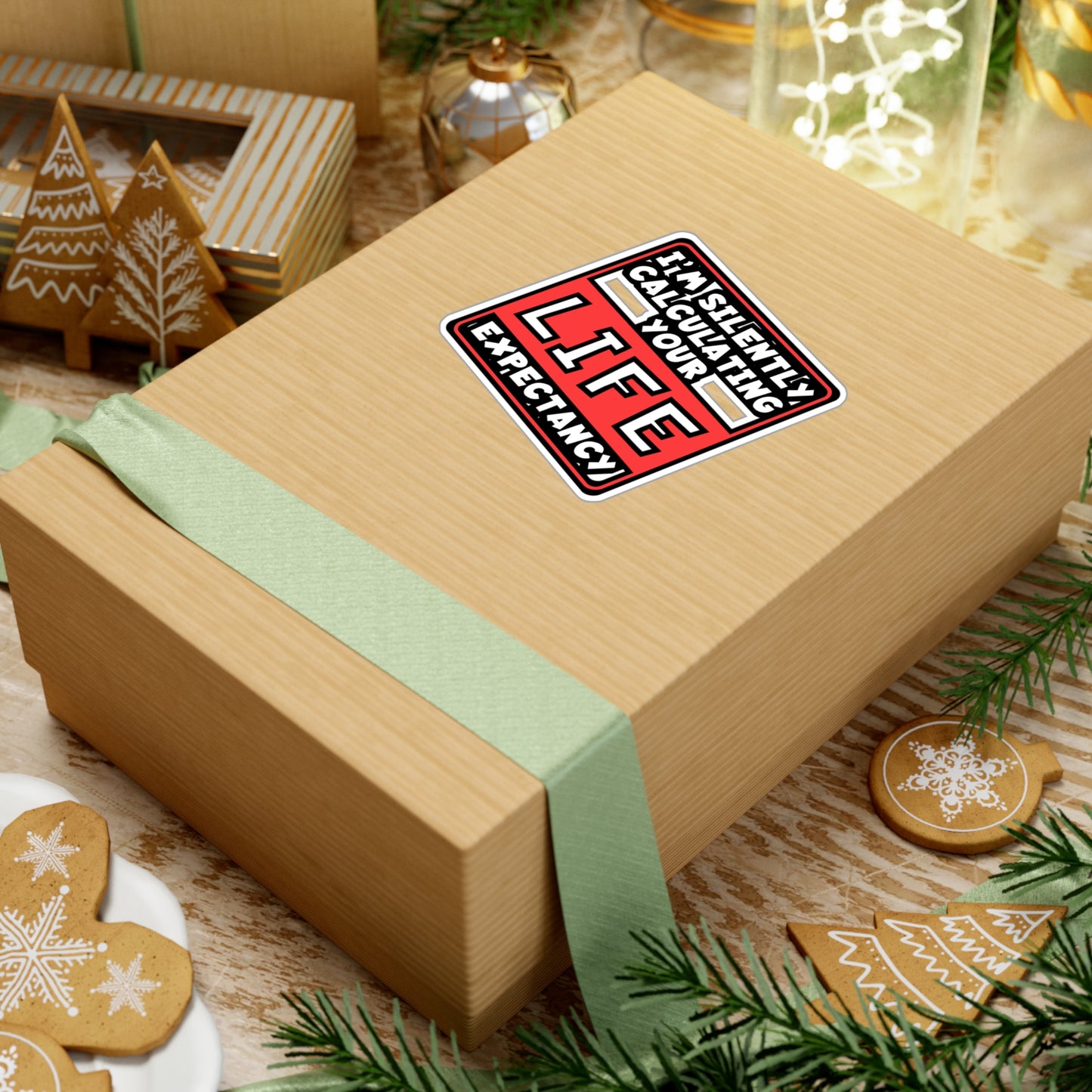 Life Expectancy | Insurance-agent Sticker | Policy Decals | Premium Laptop Sticker | Insurance-agent Gift | Policy Gift