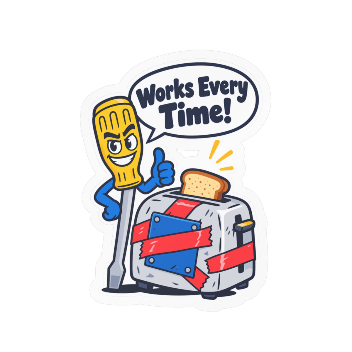 Upcycling Sticker – Works Every Time! Recycling Art Decals for Laptop and Water Bottle, Celebrating Sustainability