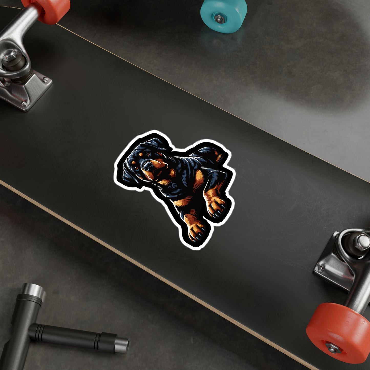 Rottweiler - Rottweiler Sticker for Car Window Laptop Sticker. Water Bottle Sticker, Vinyl Guard Decal, Powerful Sticker - Rottweiler Gift