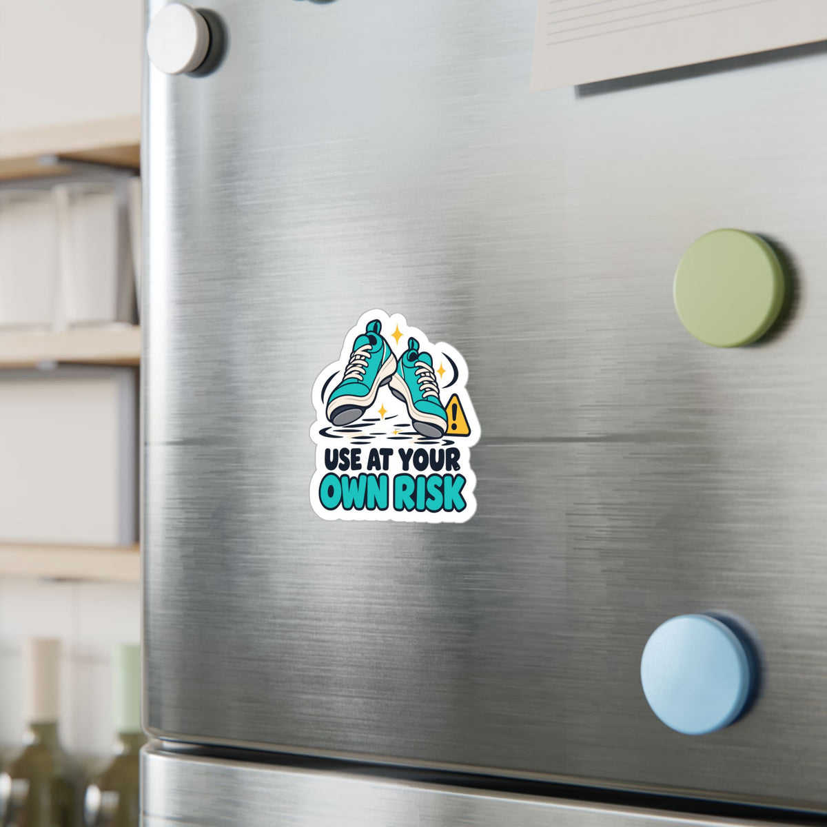 Line Dance Sticker – Use at Your Own Risk, Country-Life Dancer Design, Western Decals for Laptop and Water Bottle