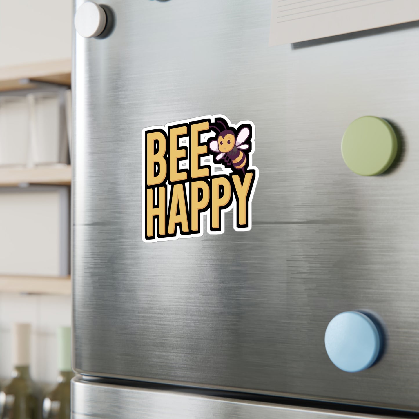 Be happy - Beekeeper Sticker for Wall, Laptop, Window, Truck, Car Beekeeper Gift Vinyl Beekeepers Decal Sticker